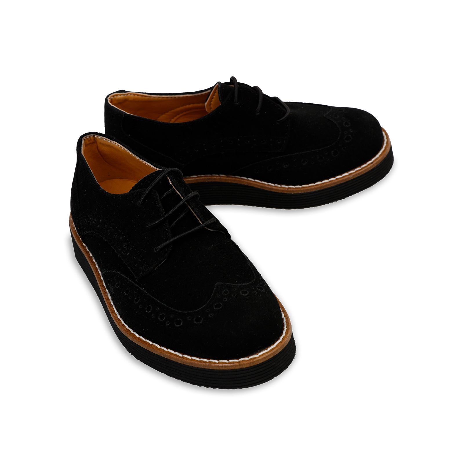 Harli Erkek Çocuk Klasik Ayakkabı 26-30 Numara  Siyah