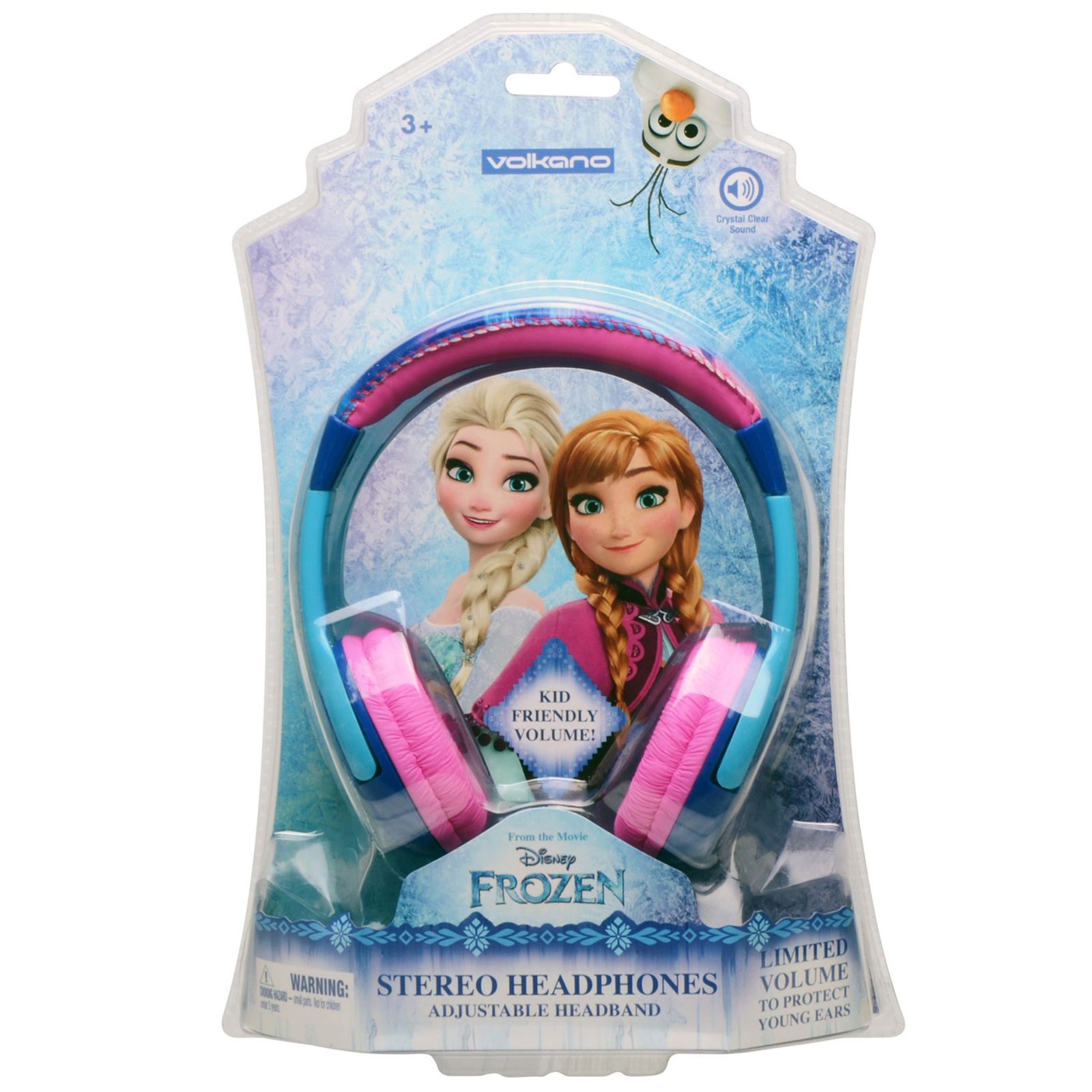 Disney Frozen Karlar Ülkesi Anna Elsa Çocuk Kulaklığı Lisanslı Mavi