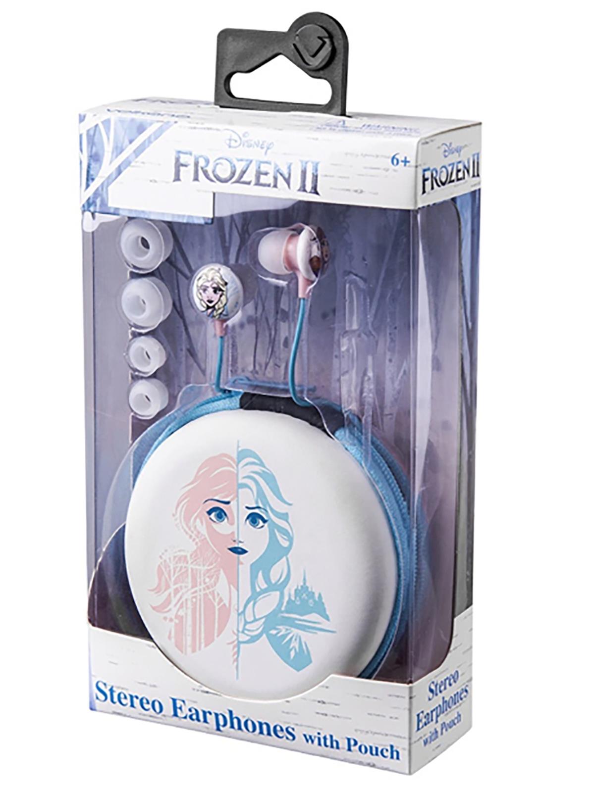 Disney Frozen Kulak içi Kulaklık Çantalı Lisanslı Beyaz