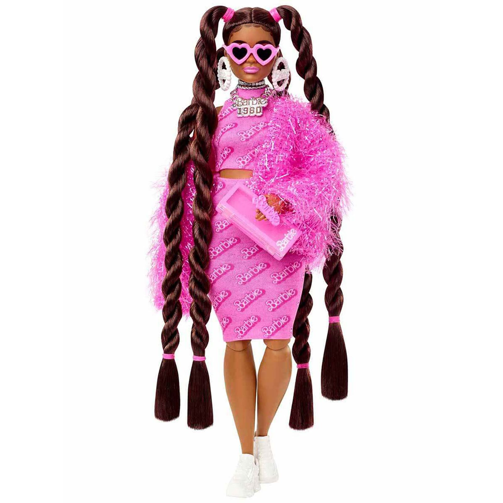 Barbie Extra - Nostaljik Kıyafetli Bebek Pembe