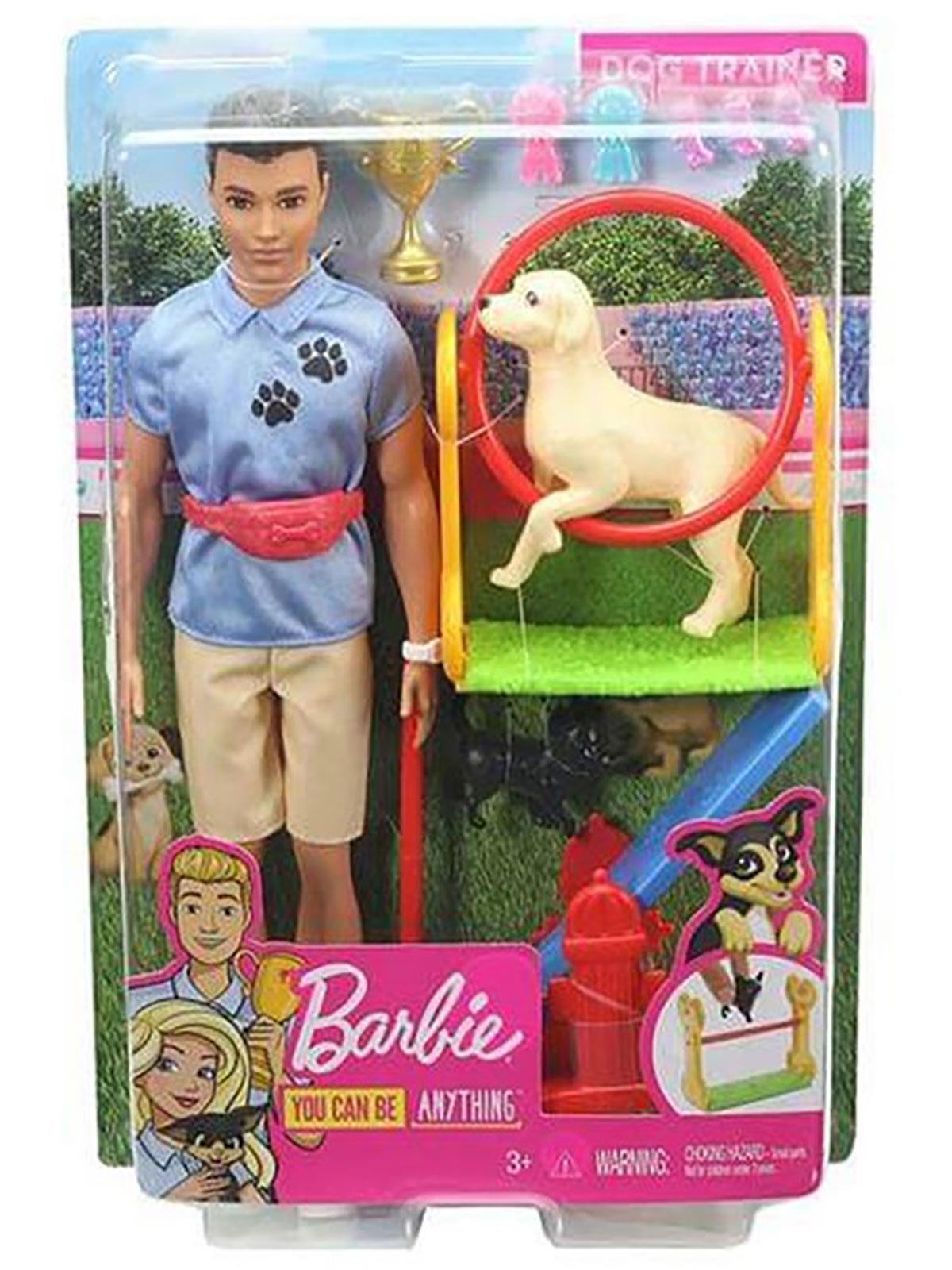 Barbie Ken Ve Meslekleri Oyun Setleri Mavi
