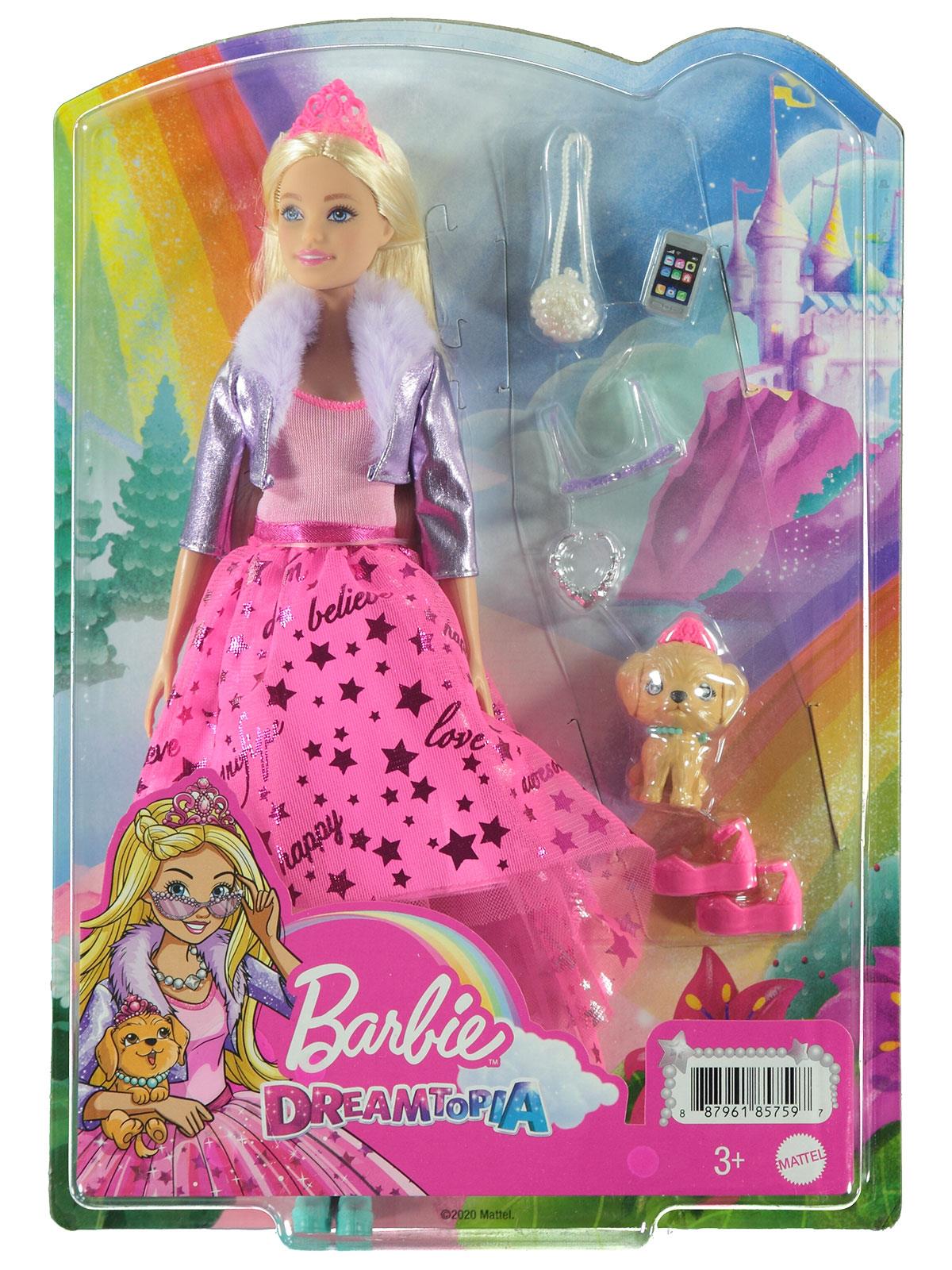 Barbie Prenses Macerası Prenses Barbie Bebek Pembe