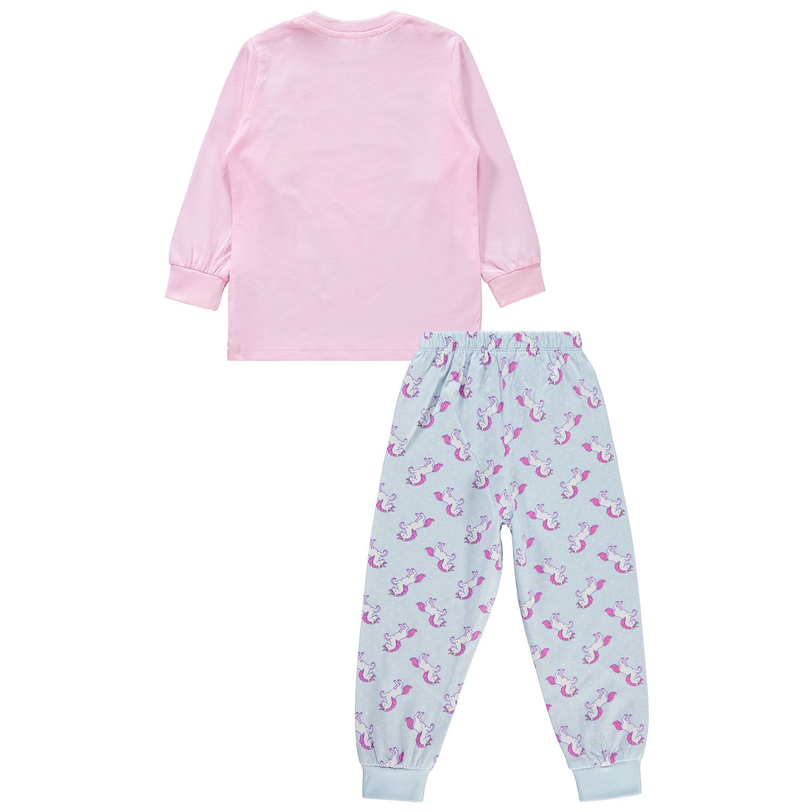 Civil Girls Kız Çocuk Pijama Takımı 2-5 Yaş Pembe
