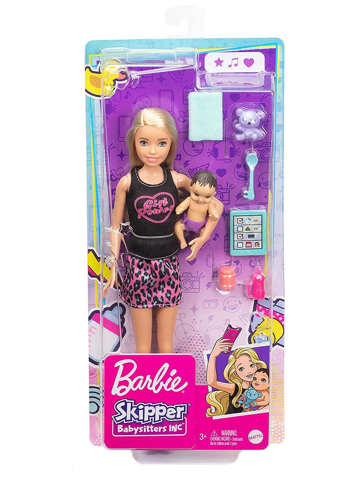 Barbie Bebek Bakıcısı Skipper Bebek Serisi GRP10-GRP11