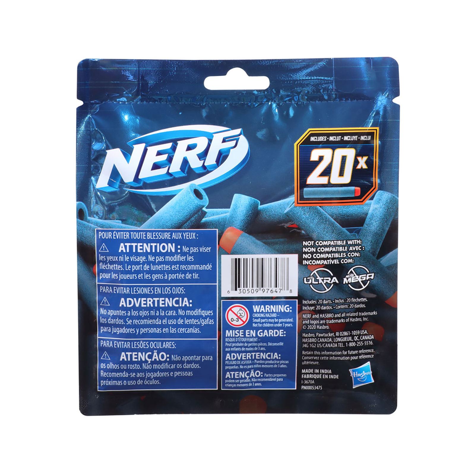 Nerf Elite 2.0 Dart 20li Yedek Paket F0040