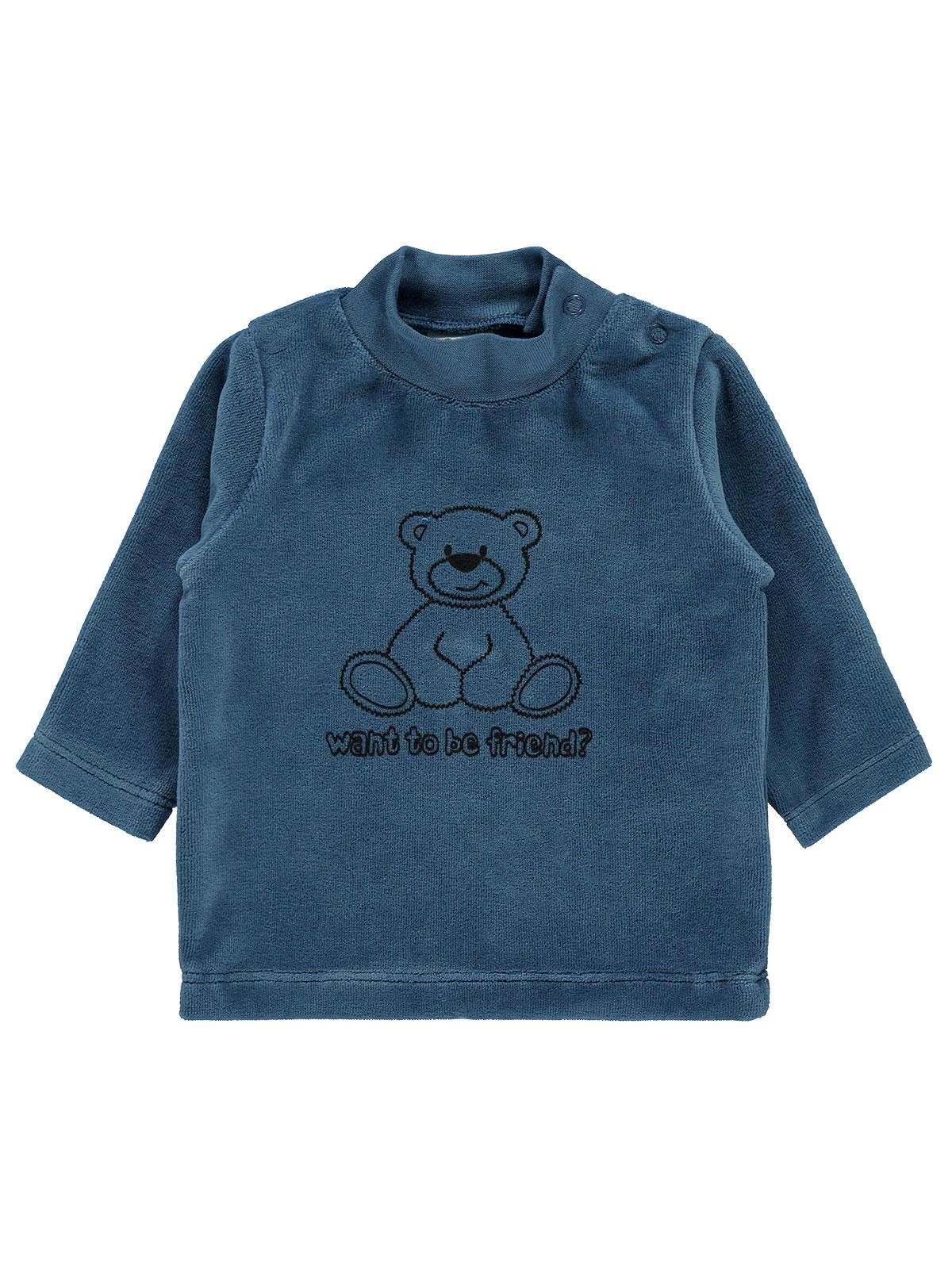 Civil Baby Bebek Sweatshirt 3-18 Ay İndigo