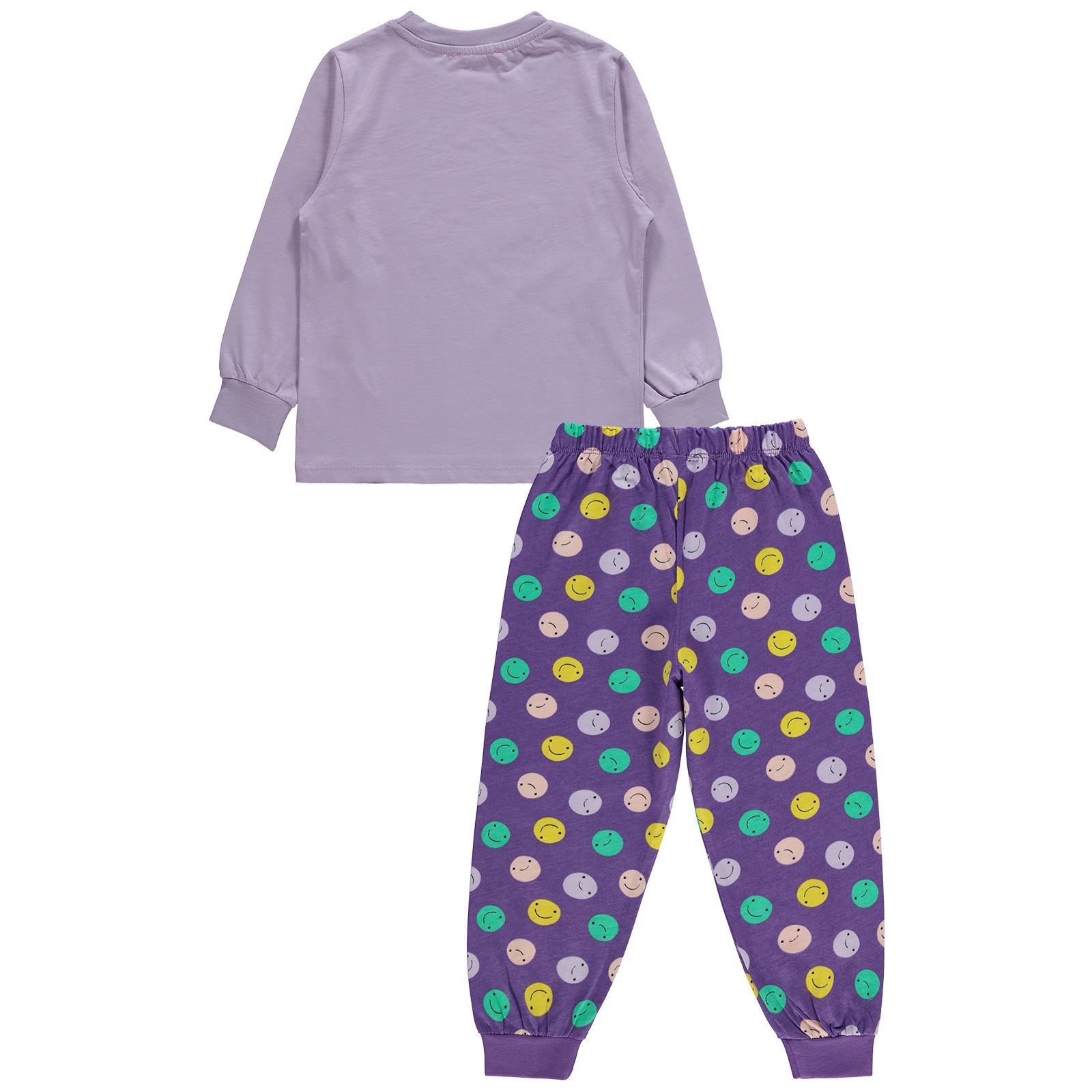 Civil Girls Kız Çocuk Pijama Takımıı 2-5 Yaş Lila