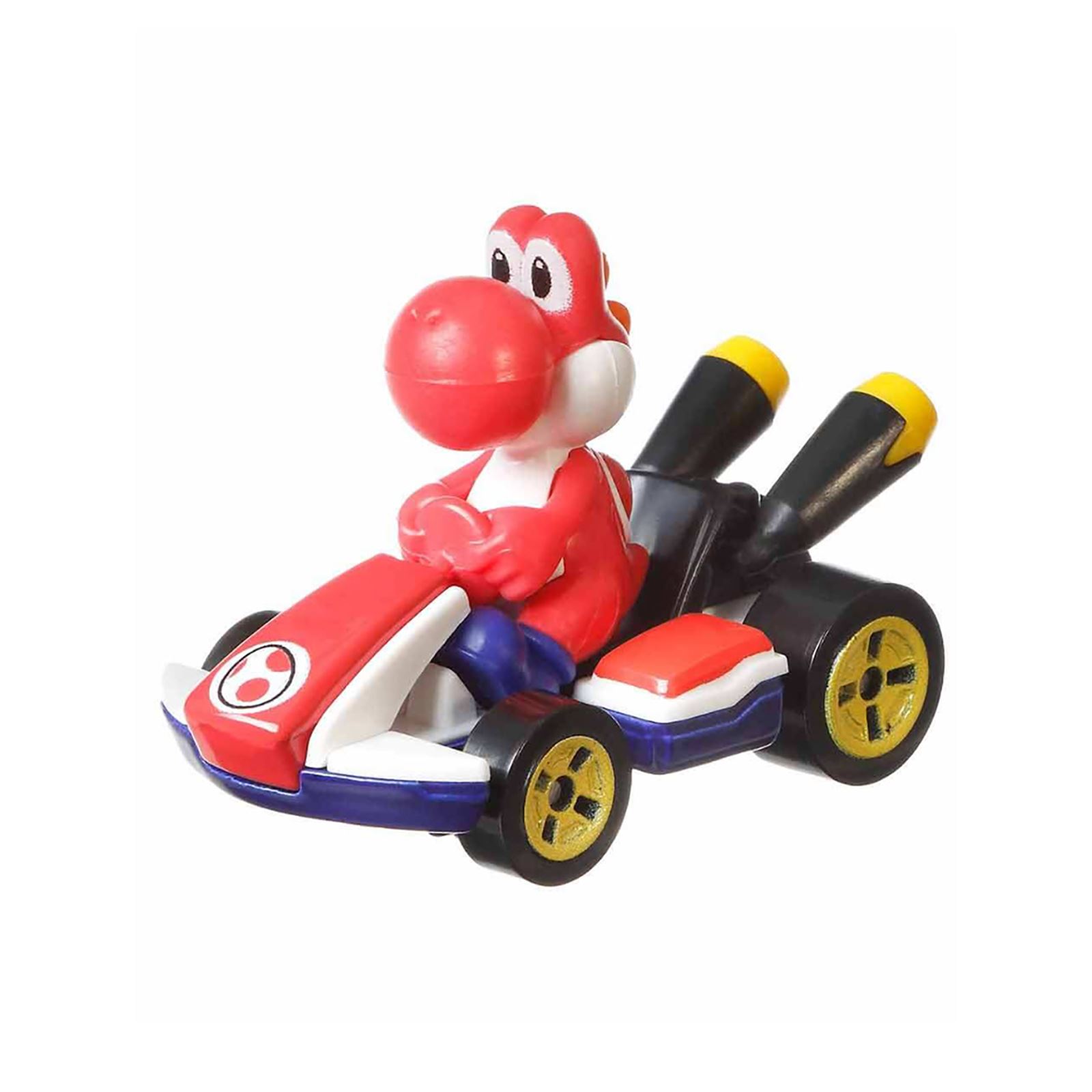 Hot Wheels Mario Kart Karakter Araçlar GBG25 - Red Yoshi - Standard Kart 3+ Yaş
