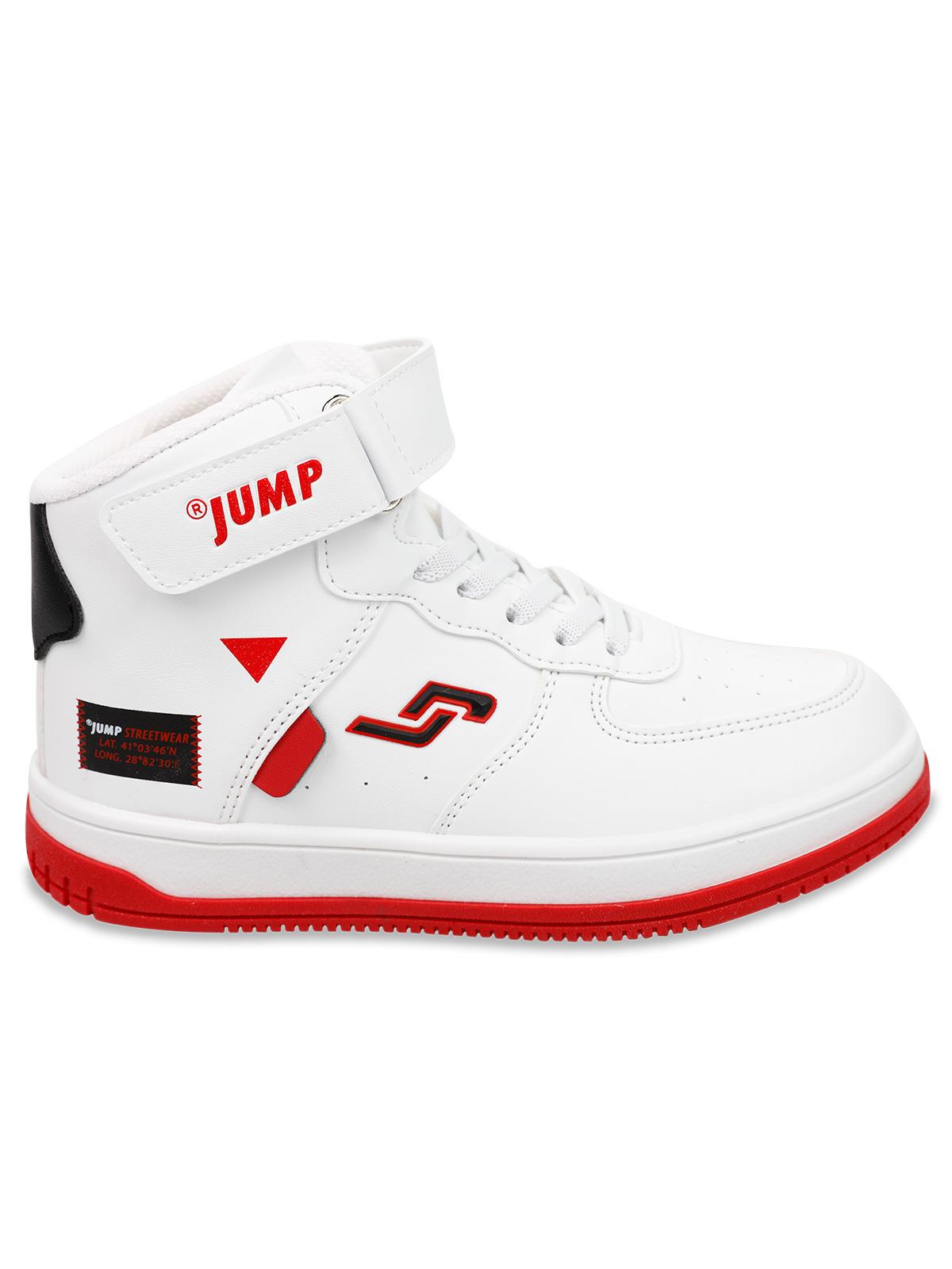 Jump Erkek Çocuk Spor Ayakkabı 31-35 Numara Beyaz