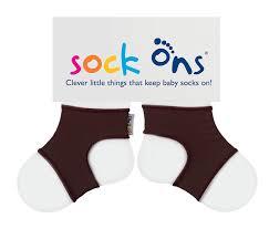 Sock Ons Bebek Çorap Tutucu - Kahverengi