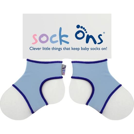 Sock Ons Bebek Çorap Tutucu - Mavi