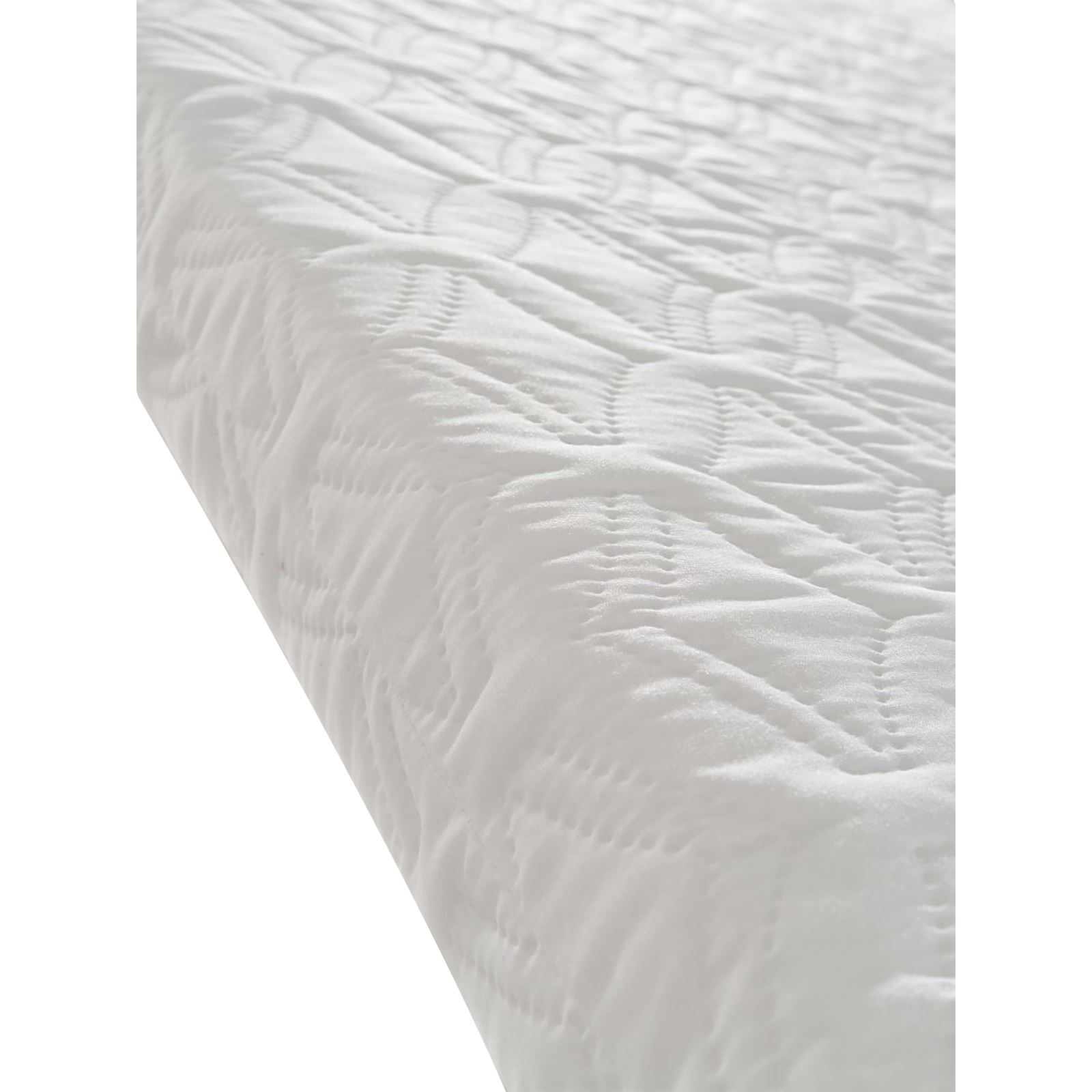 Keremce Lüks Çantalı Pamuk Oyun Parkı Yatağı 70x110x6 cm Beyaz