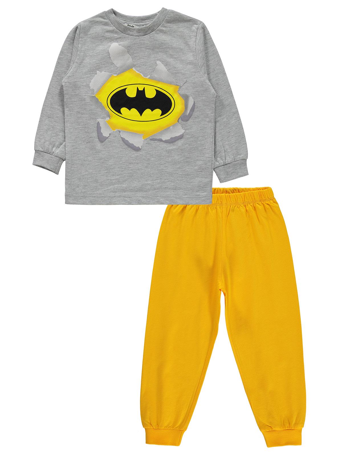 Batman Erkek Çocuk Pijama Takımı 2-5 Yaş Grimelanj