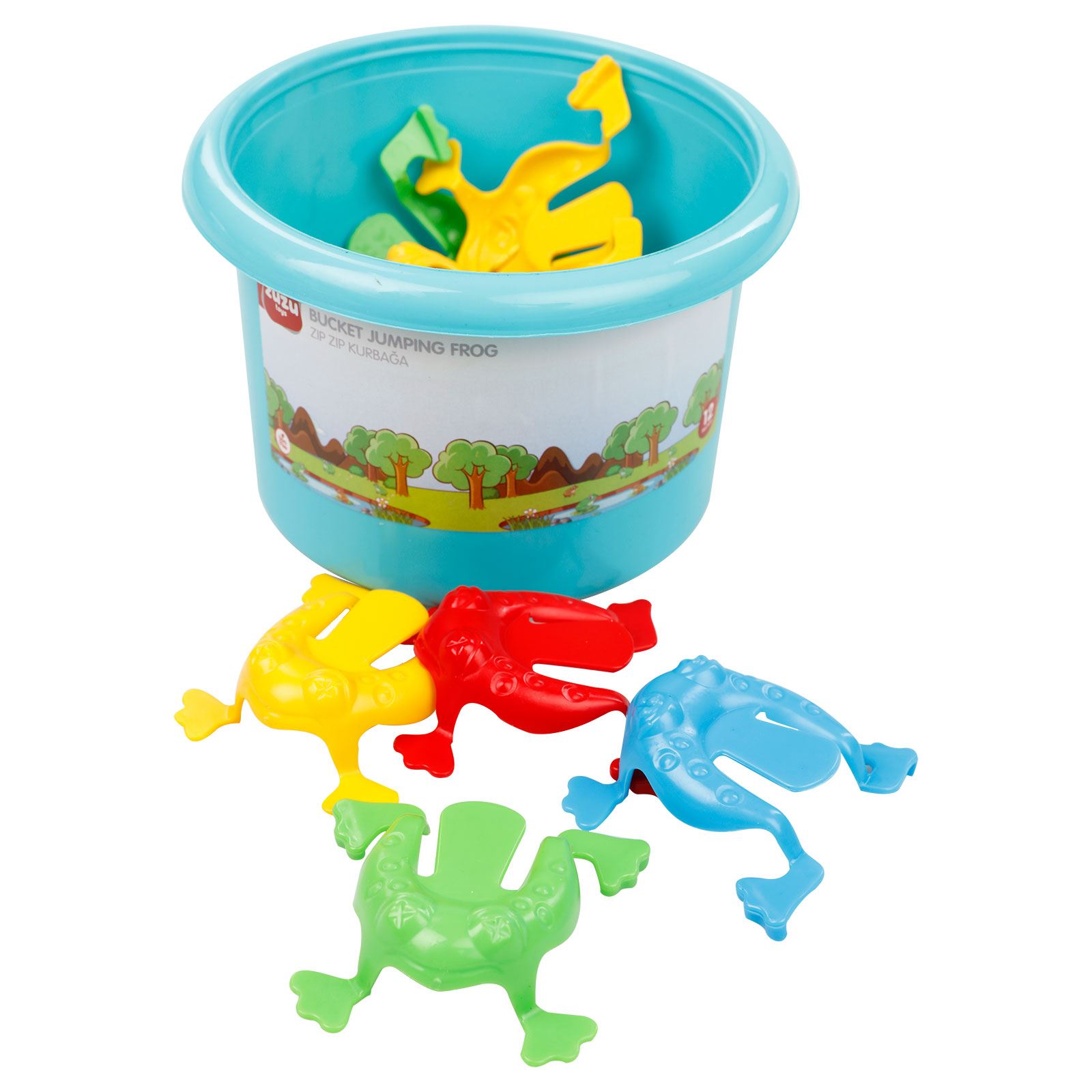 Zuzu Toys Zıp Zıp Kurbağa Oyuncak Mint Yeşili