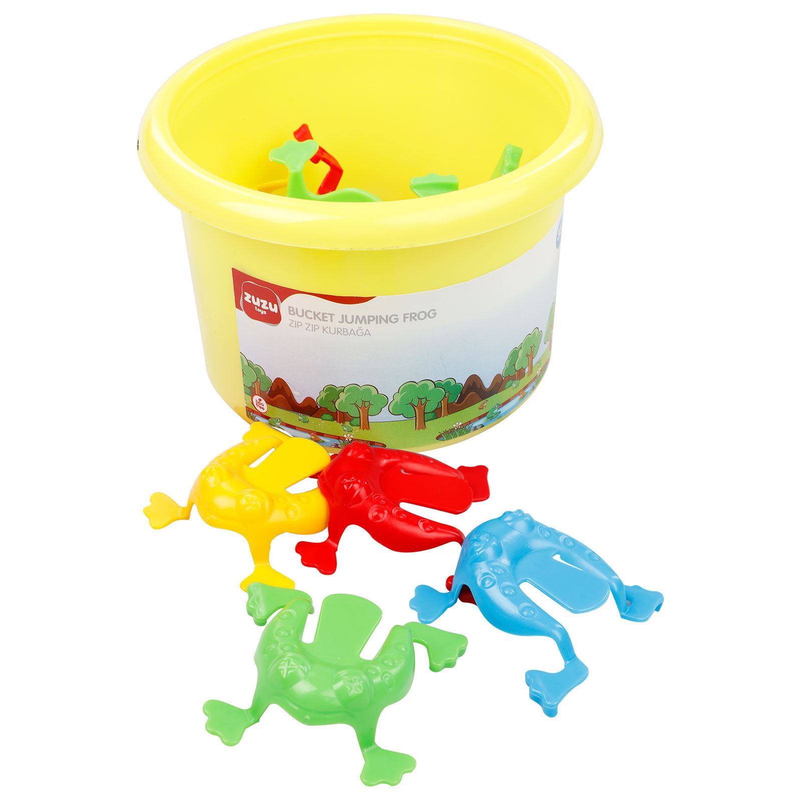 Zuzu Toys Zıp Zıp Kurbağa Oyuncak Sarı