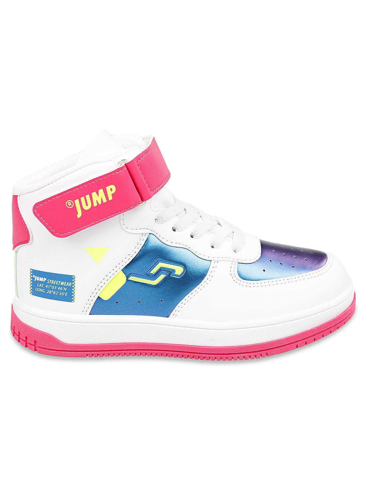 Jump Kız Çocuk Spor Ayakkabı 31-35 Numara Beyaz