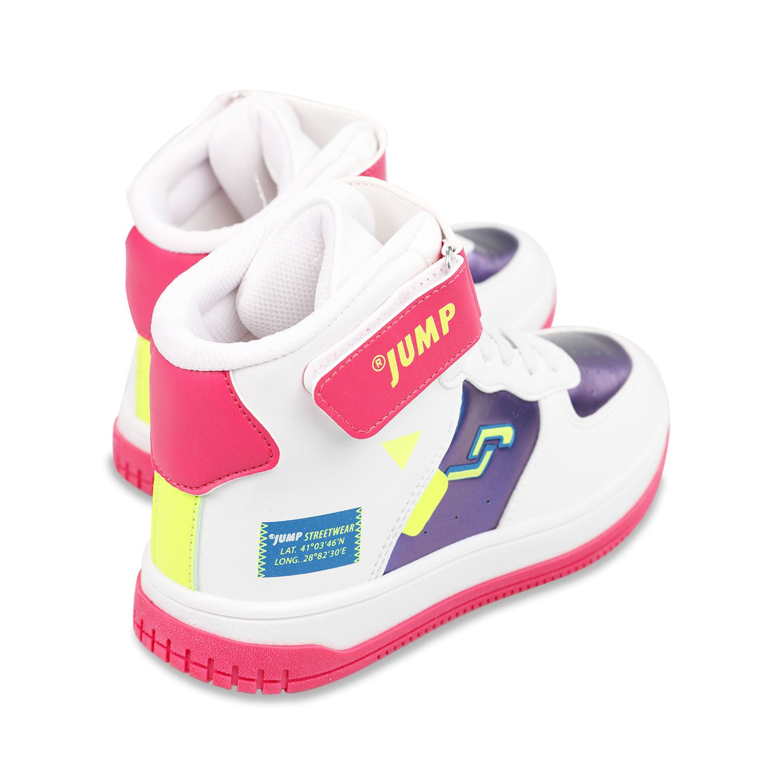 Jump Kız Çocuk Spor Ayakkabı 31-35 Numara Beyaz