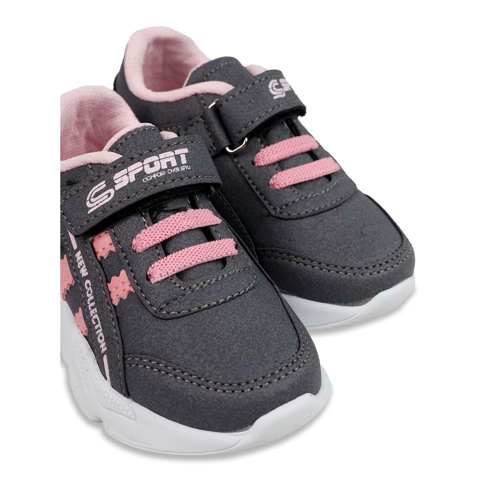 Sport Kız Çocuk Spor Ayakkabı 22-25 Numara  Füme