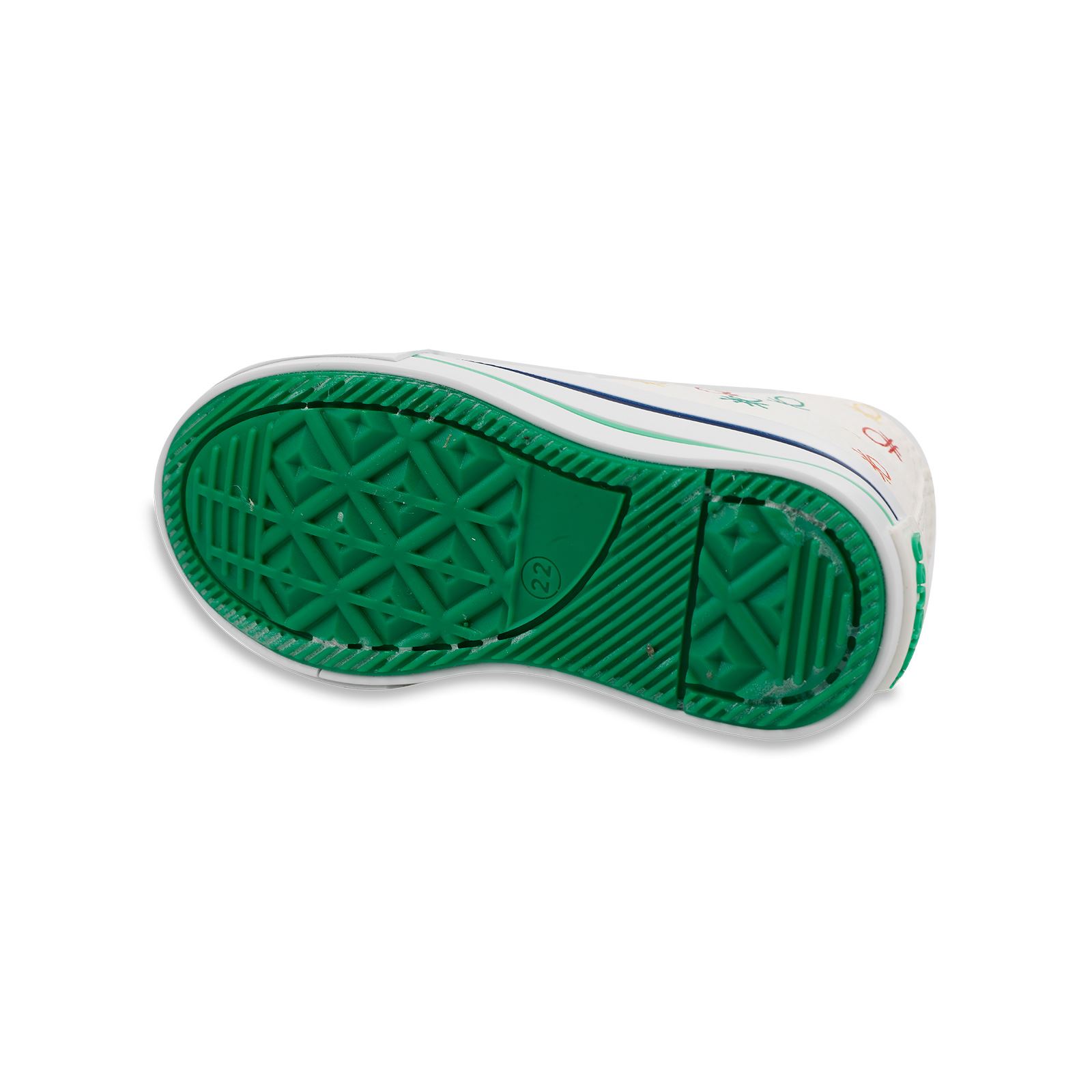 Benetton Kız Çocuk Spor Ayakkabı 22-25 Numara Beyaz