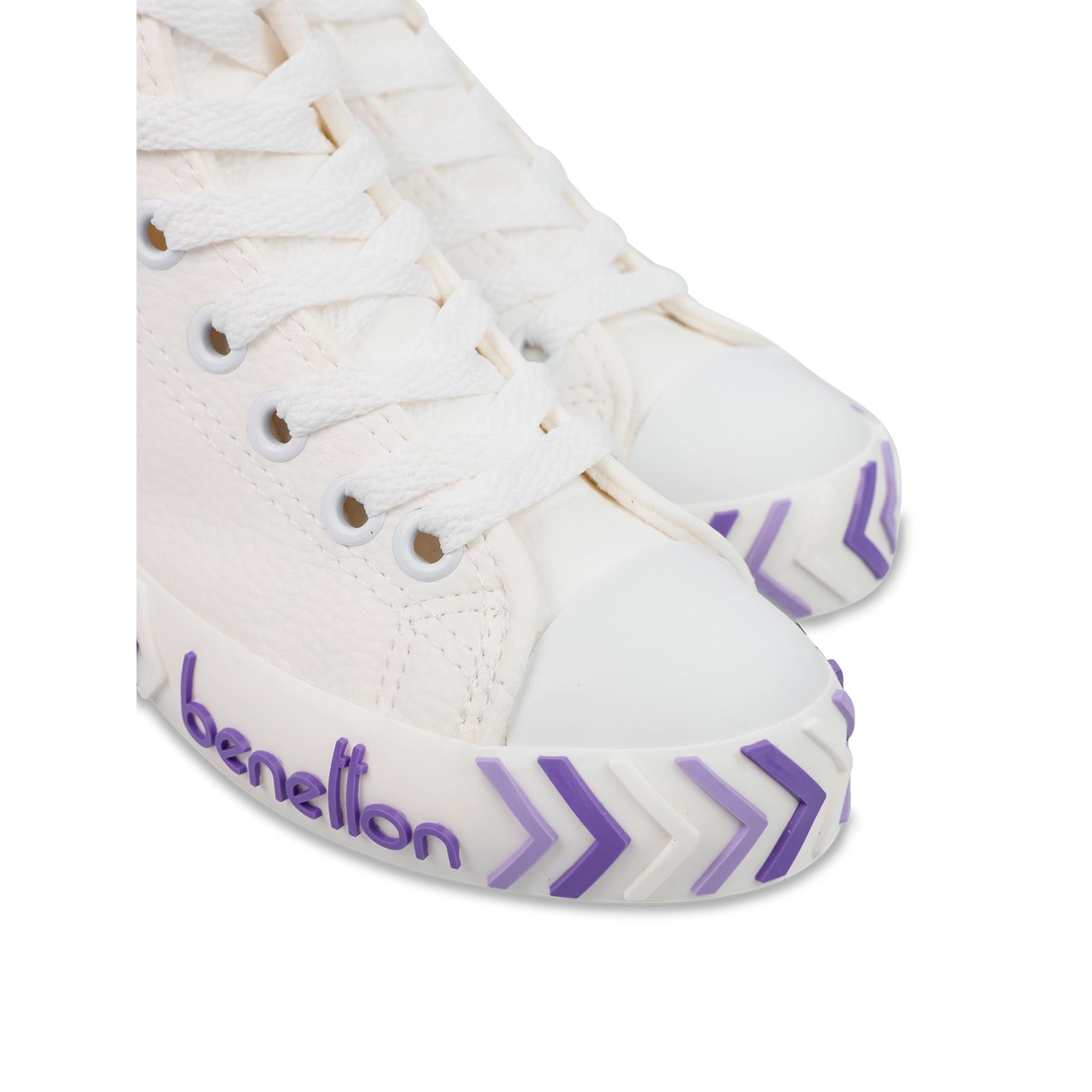 Benetton Kız Çocuk Spor Ayakkabı 31-35 Numara  Lila