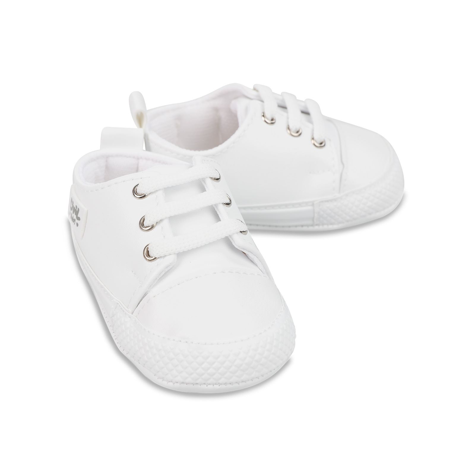 Civil Baby Erkek Bebek Patik Ayakkabı 17-19 Numara Beyaz