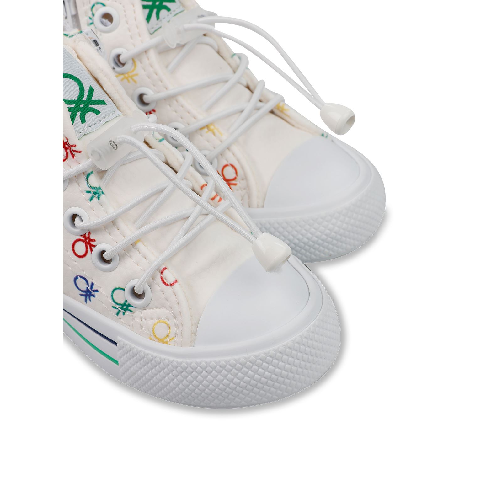 Benetton Kız Çocuk Spor Ayakkabı 26-30 Numara Beyaz