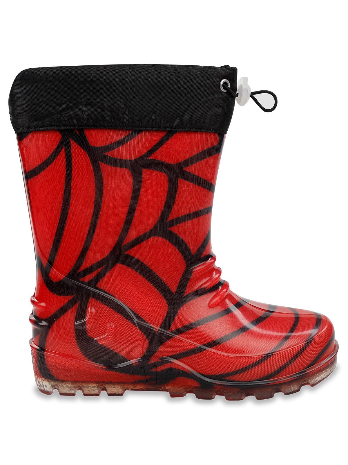 Civil Boots Erkek Çocuk Çizme 24-28 Numara Kırmızı