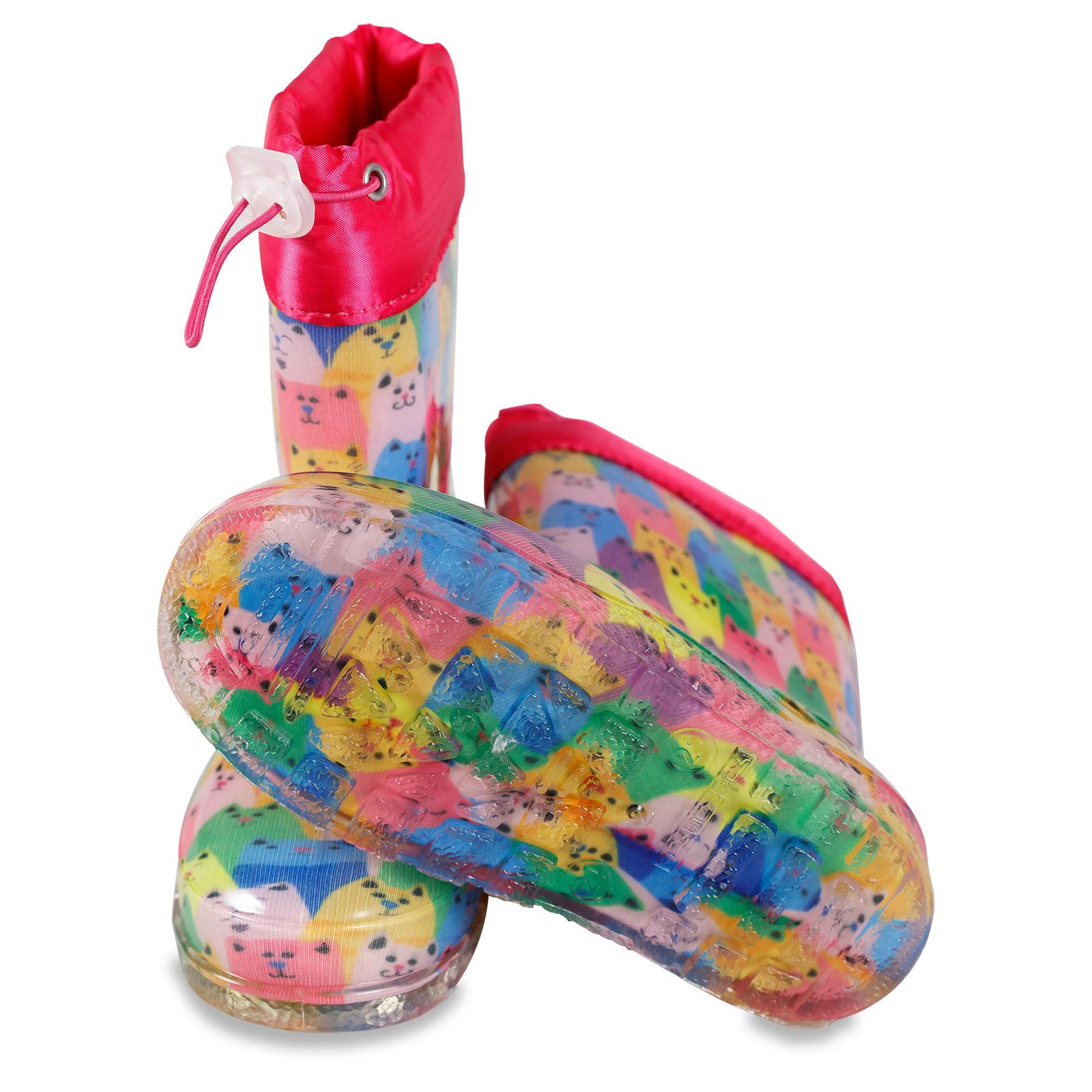 Civil Boots Kız Çocuk Çizme 24-28 Numara Fuşya