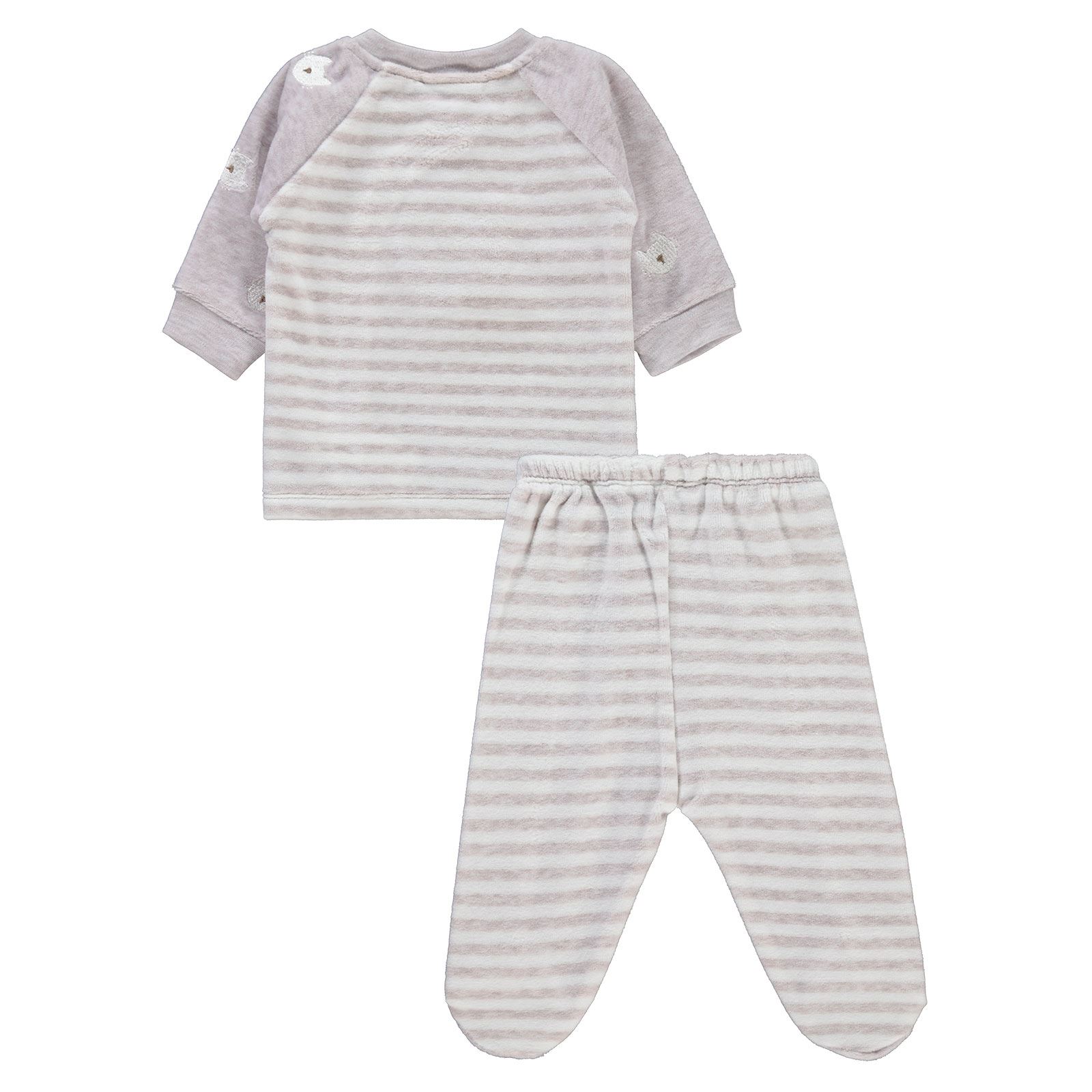 Civil Baby Erkek Bebek Pijama Takımı 1-6 Ay Kahve