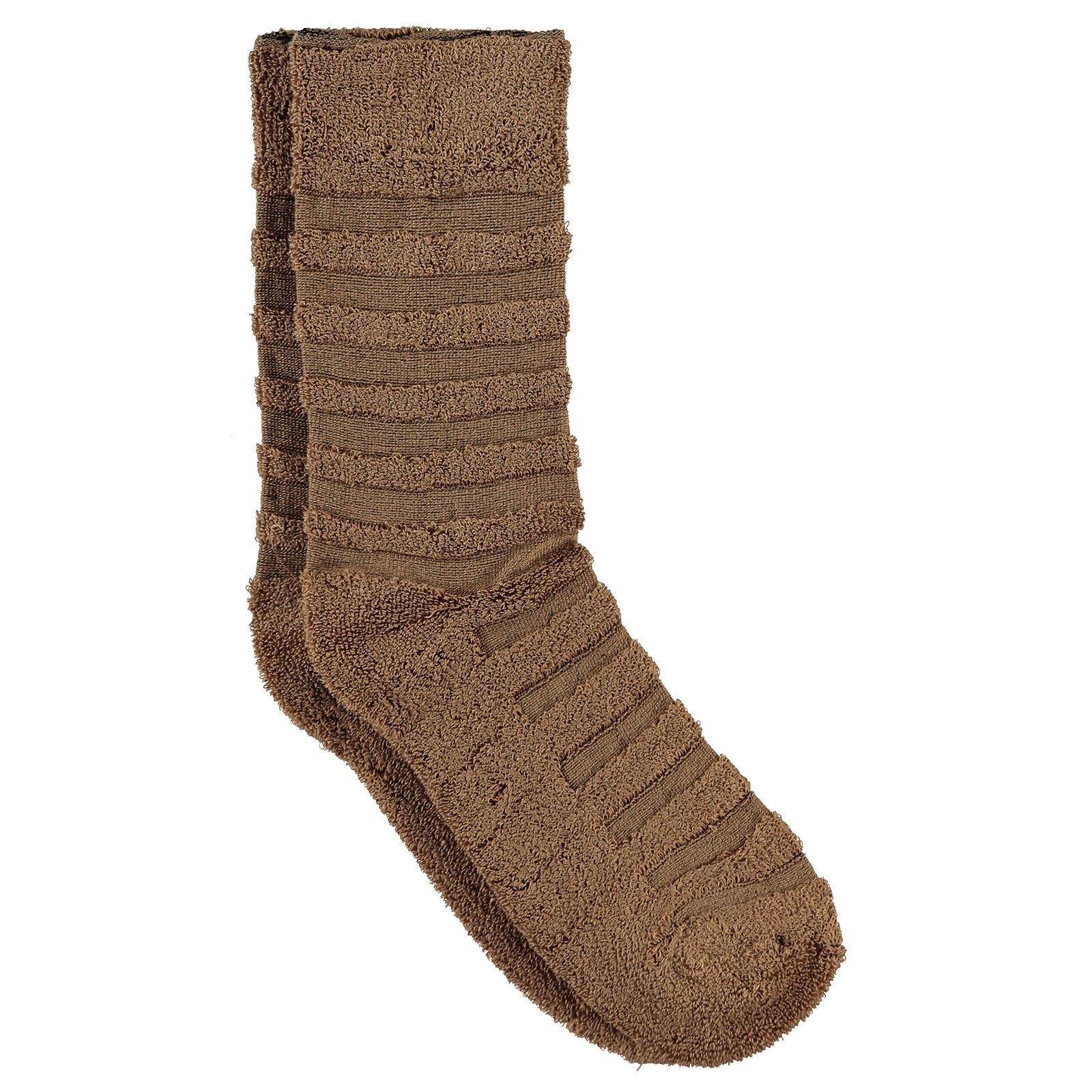 Bella Calze Kız Çocuk Ters Havlu Soket Çorap 36-40 Numara Kahverengi