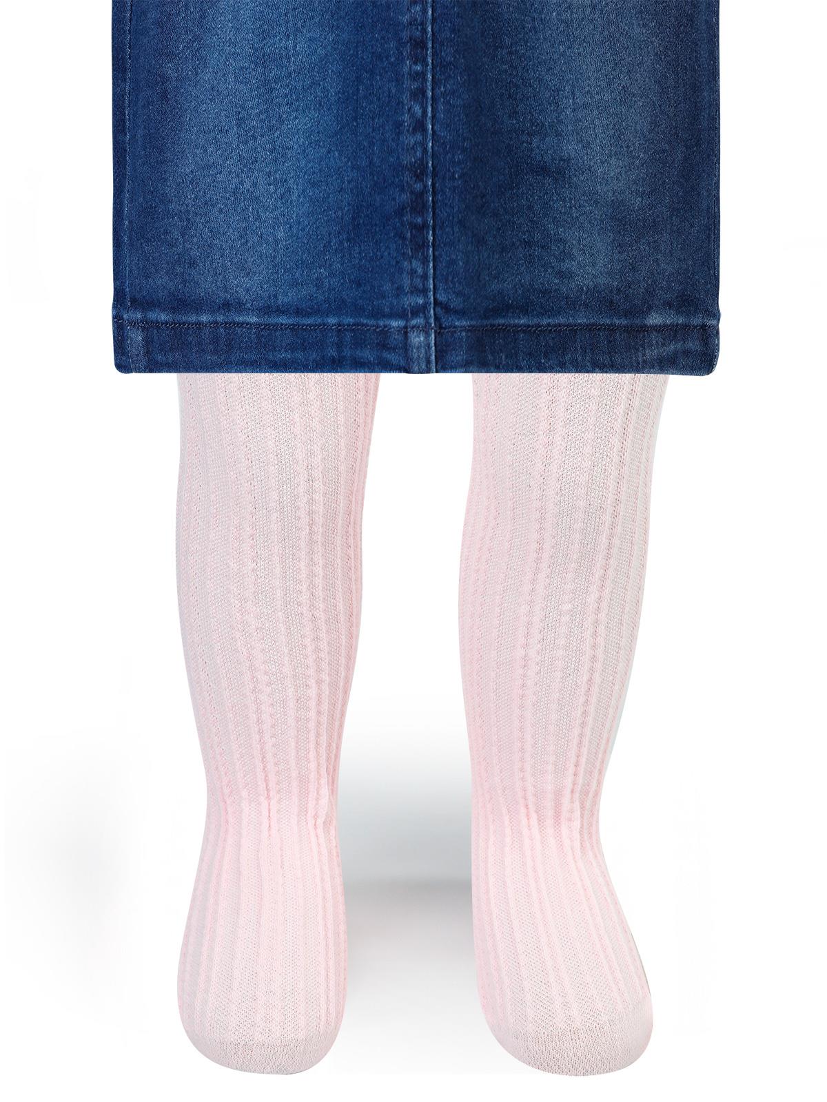 Civil Baby Kız Bebek Triko Külotlu Çorap 0-12 Ay Pembe