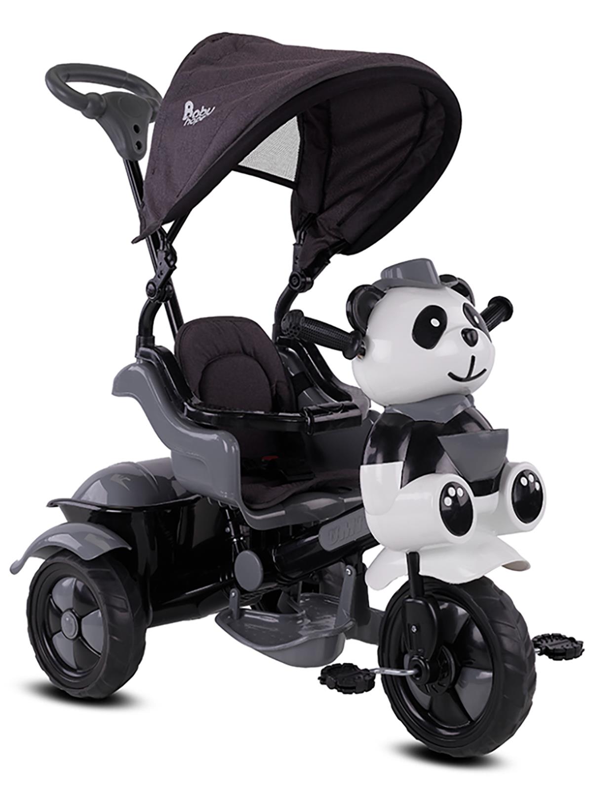 Babyhope 127 Little Panda 3 Tekerlekli Bisiklet Gri