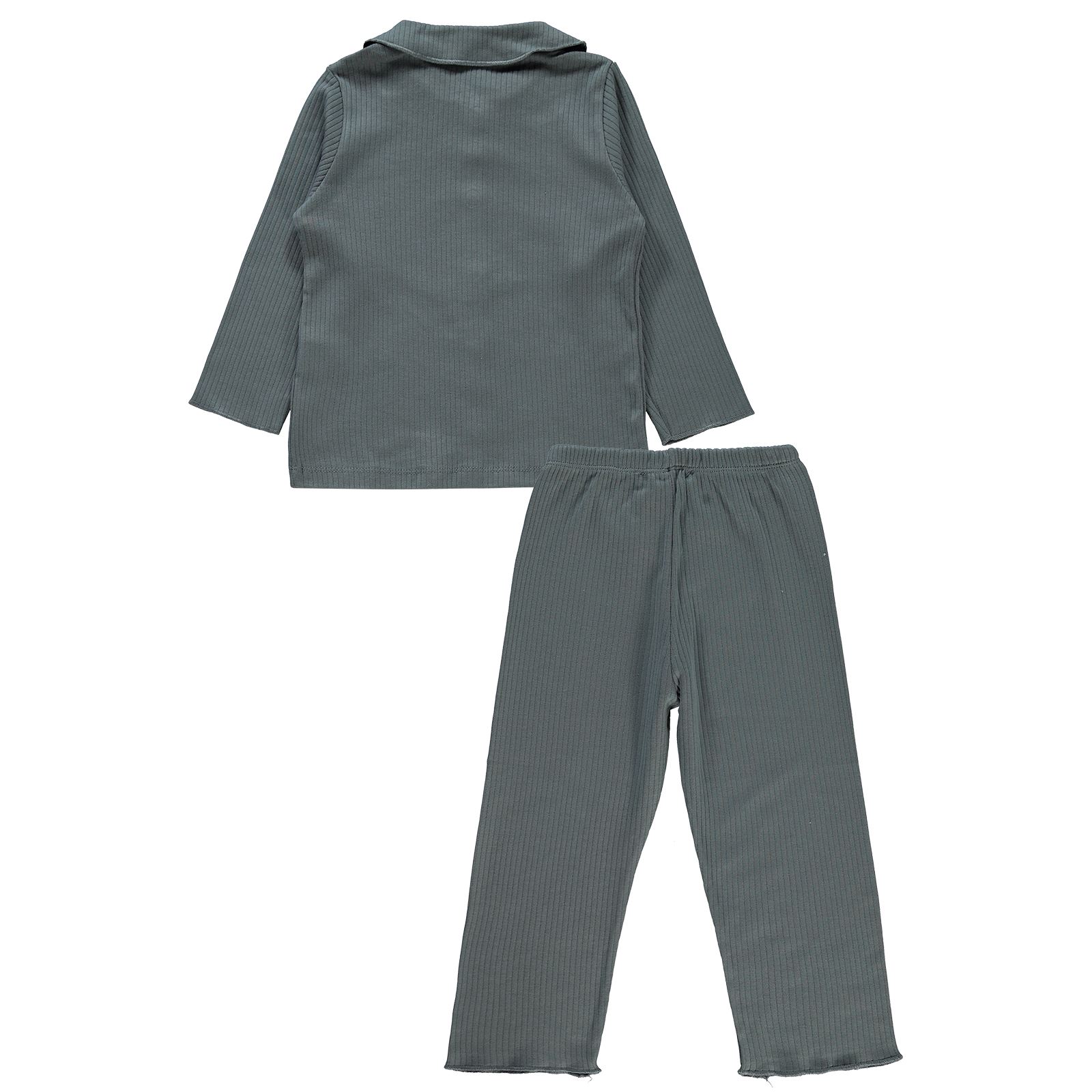 Civil Boys Erkek Çocuk Pijama Takımı 2-5 Yaş Füme