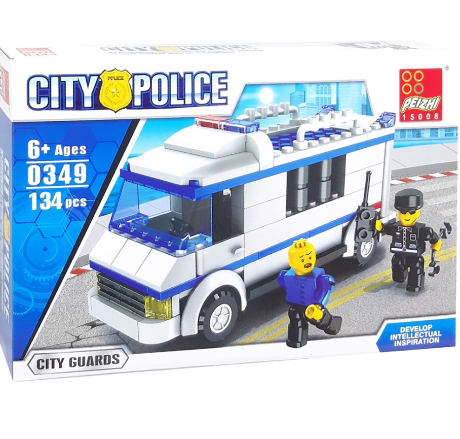 Canem Oyuncak Kutulu Polis Timi Lego 6+ Yaş