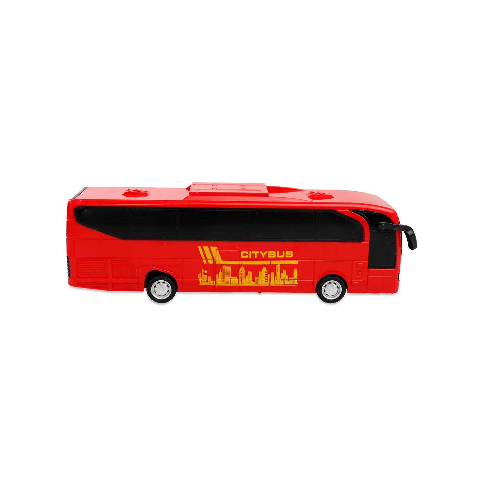 Canem Oyuncak Sürtmeli Seyahat Otobüsleri Kırmızı