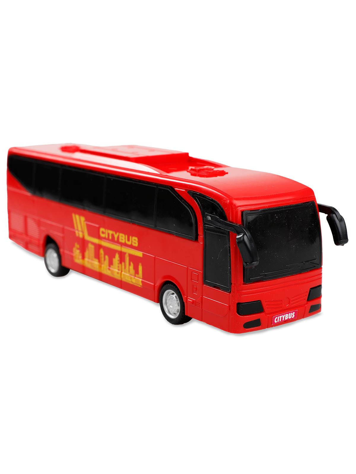 Canem Oyuncak Sürtmeli Seyahat Otobüsleri Kırmızı