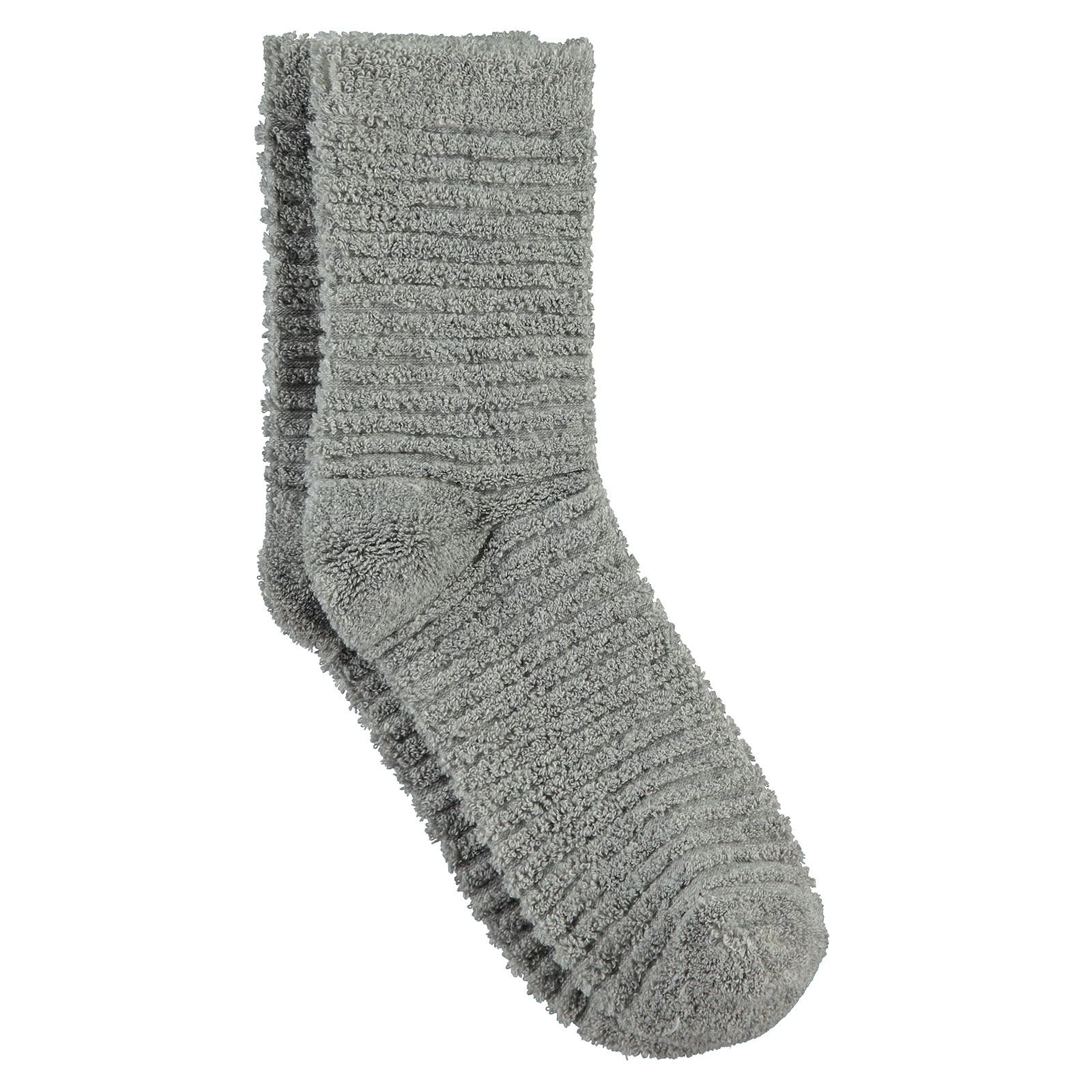 Bella Calze Kız Çocuk Ters Havlu Soket Çorap 36-40 Numara Gri