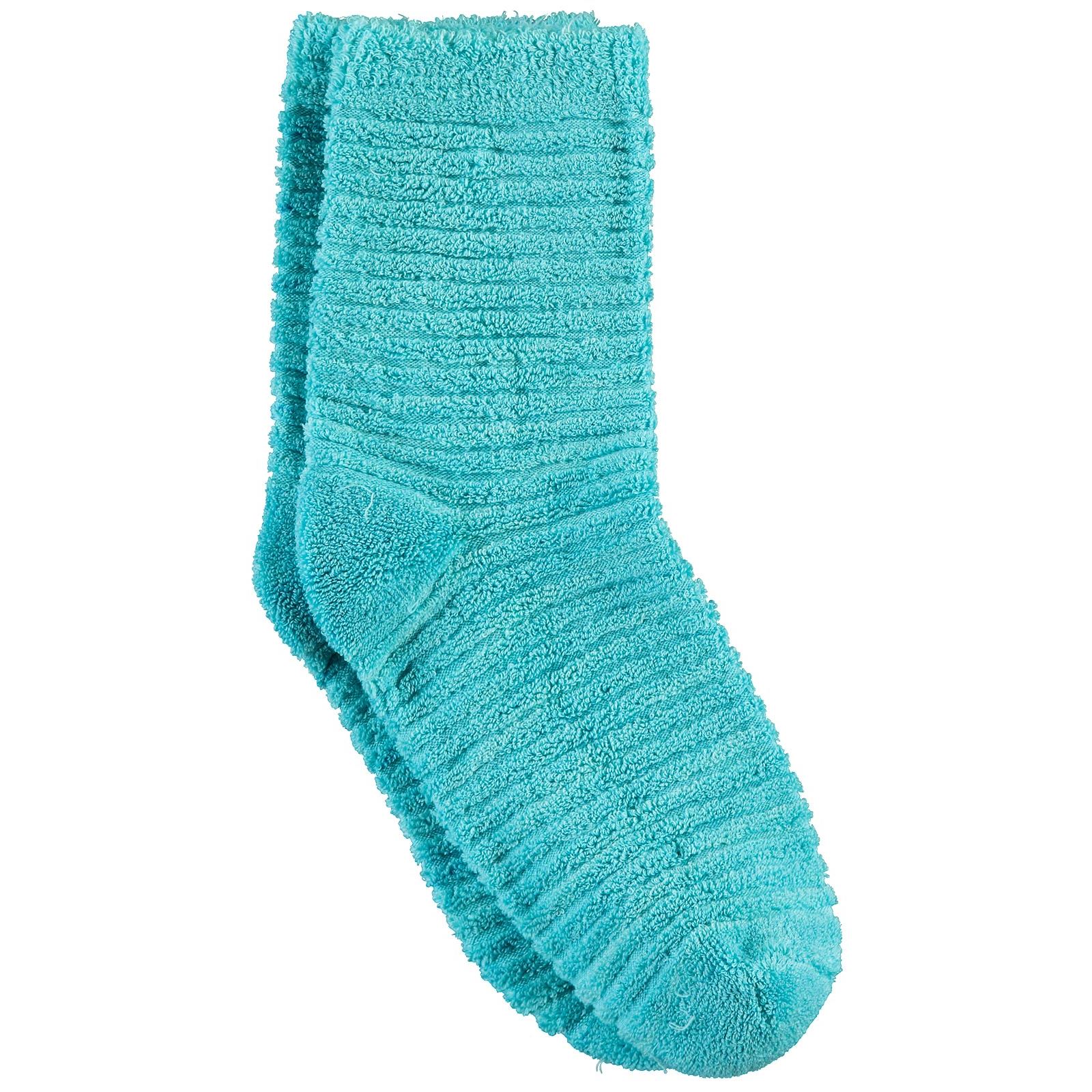 Bella Calze Kız Çocuk Ters Havlu Soket Çorap 36-40 Numara Turkuaz