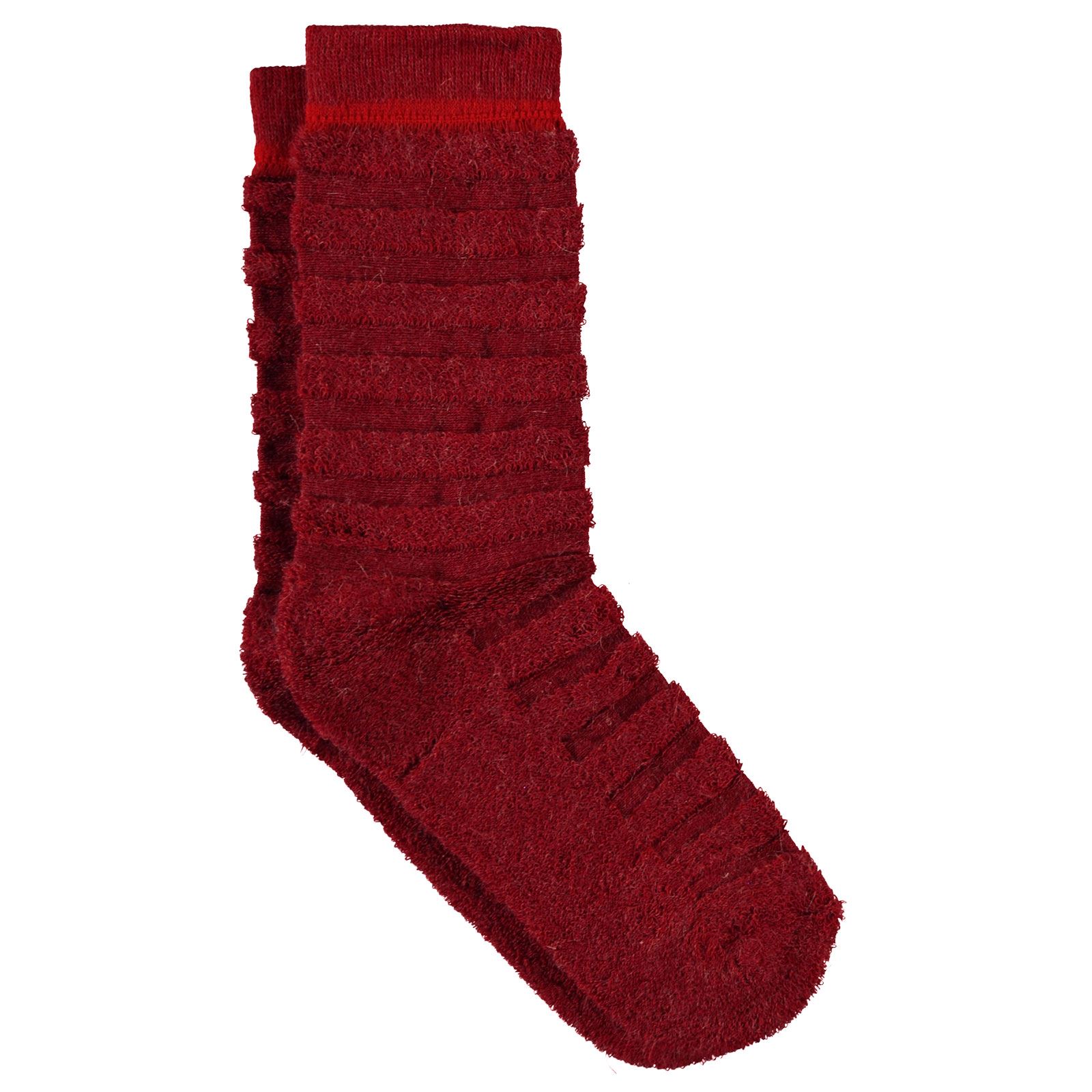 Bella Calze Kız Çocuk Ters Havlu Soket Çorap 36-40 Numara Kiremit