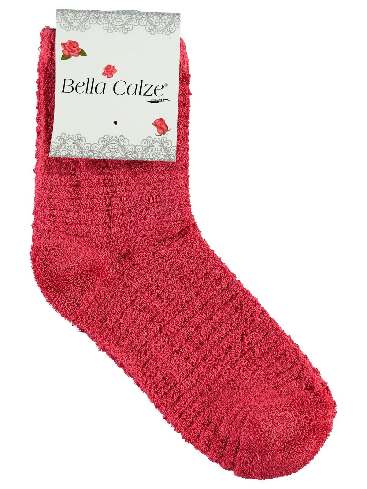 Bella Calze Kız Çocuk Ters Havlu Soket Çorap 36-40 Numara Narçiçeği