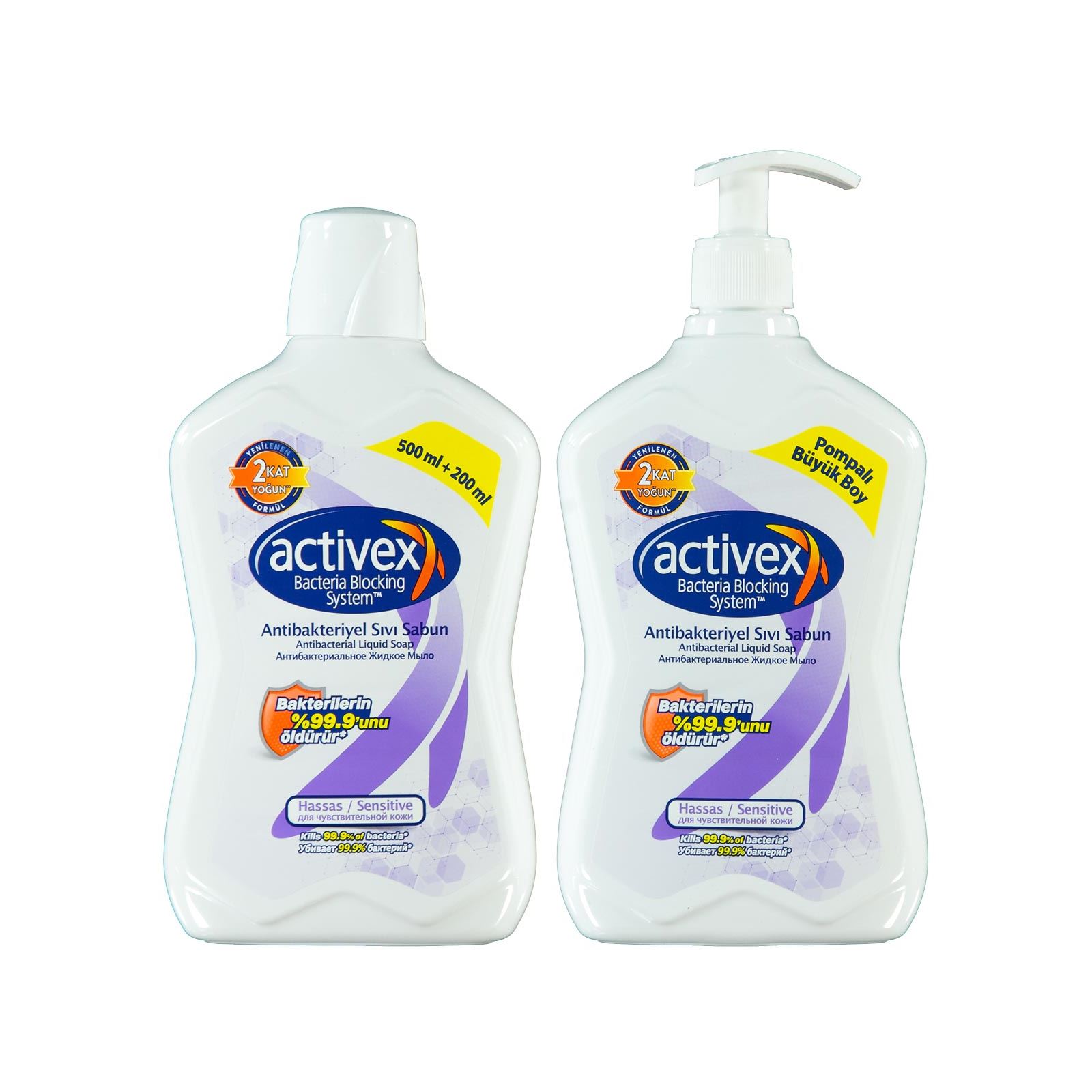 Activex Sıvı Sabun Hassas 700 ml+700 ml