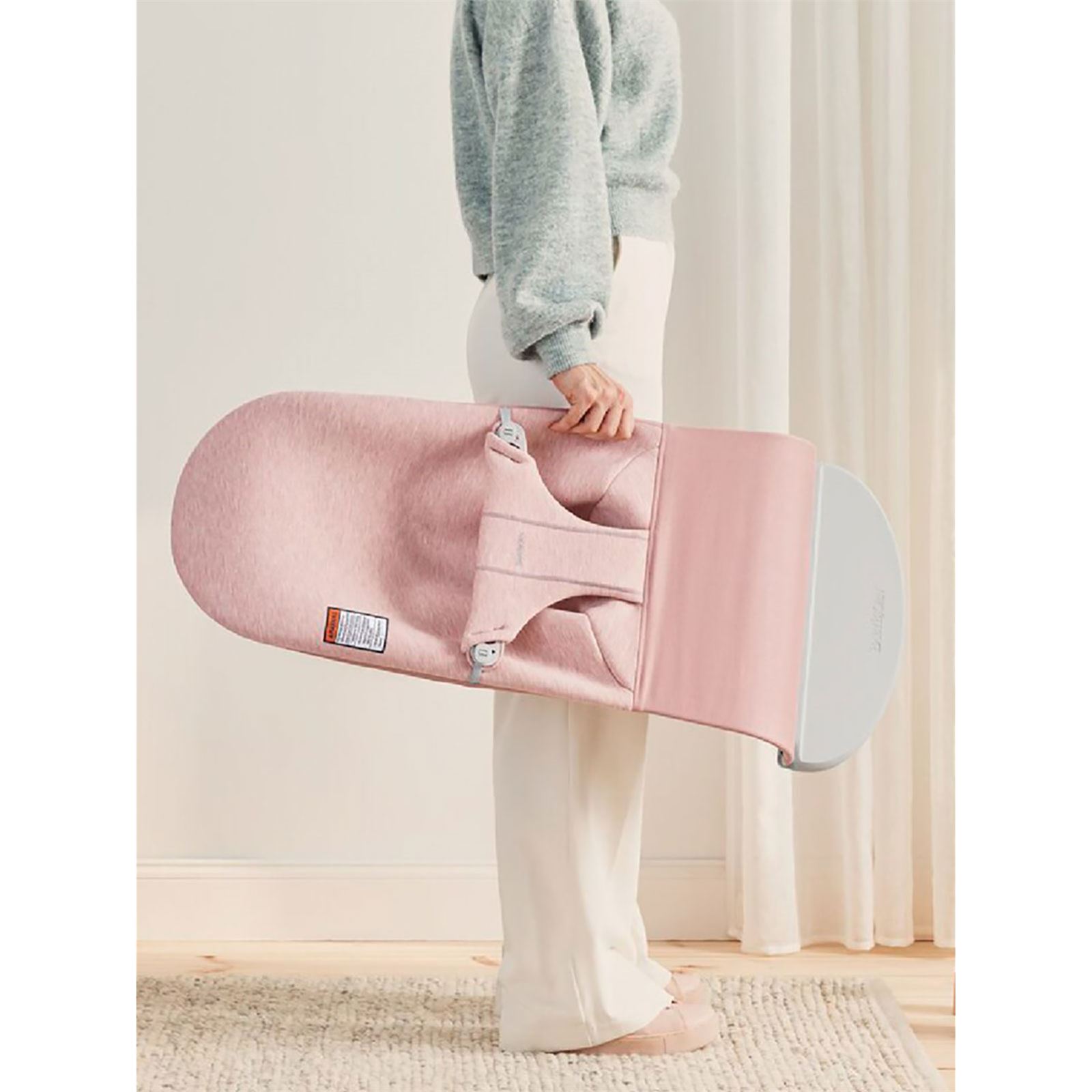 BabyBjörn Balance Bliss Ana Kucağı Cotton 3D Jersey / Light Pink