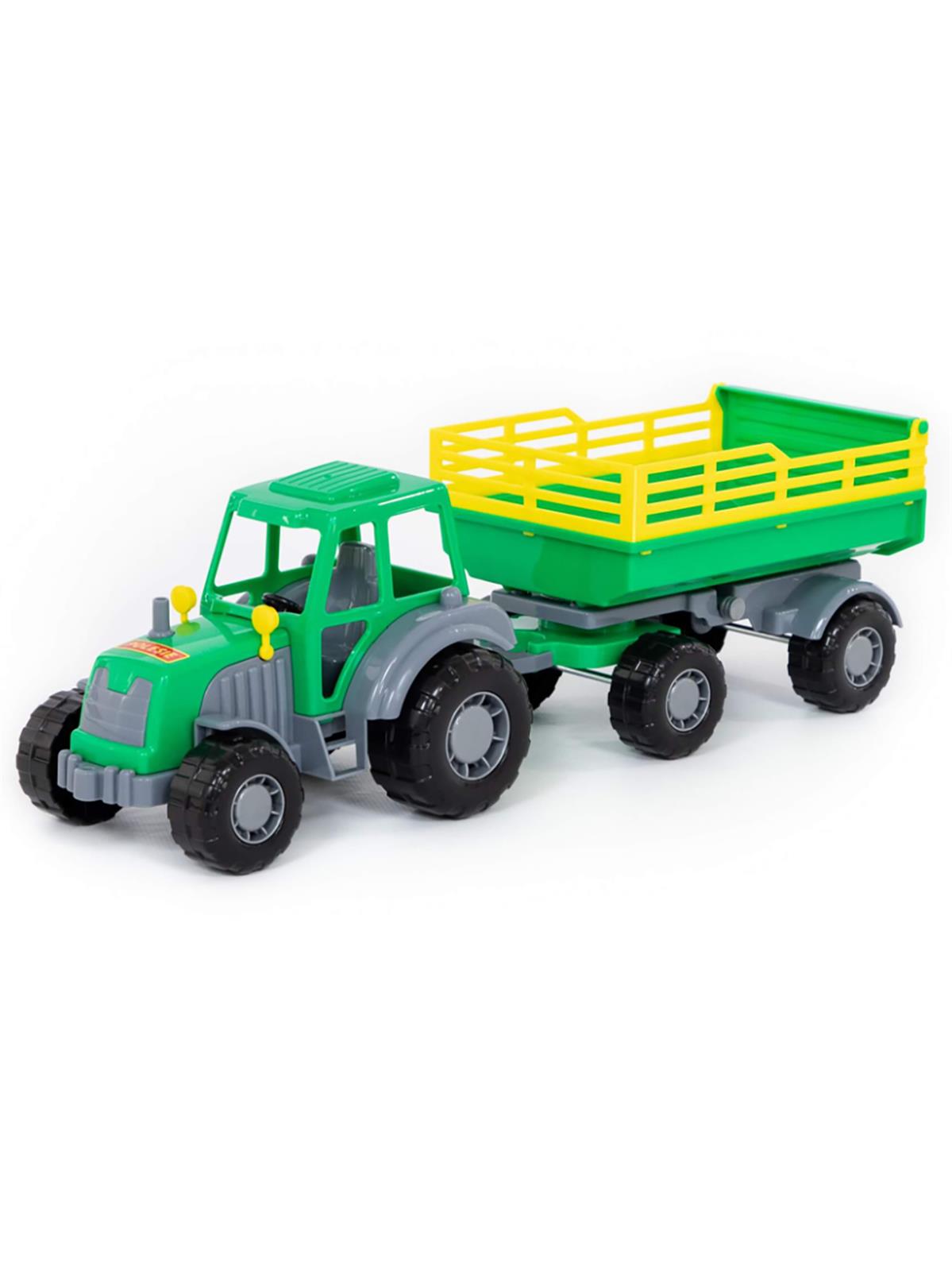 Polesie Oyuncak Usta Yarı Römorklu Traktör No:2 Yeşil
