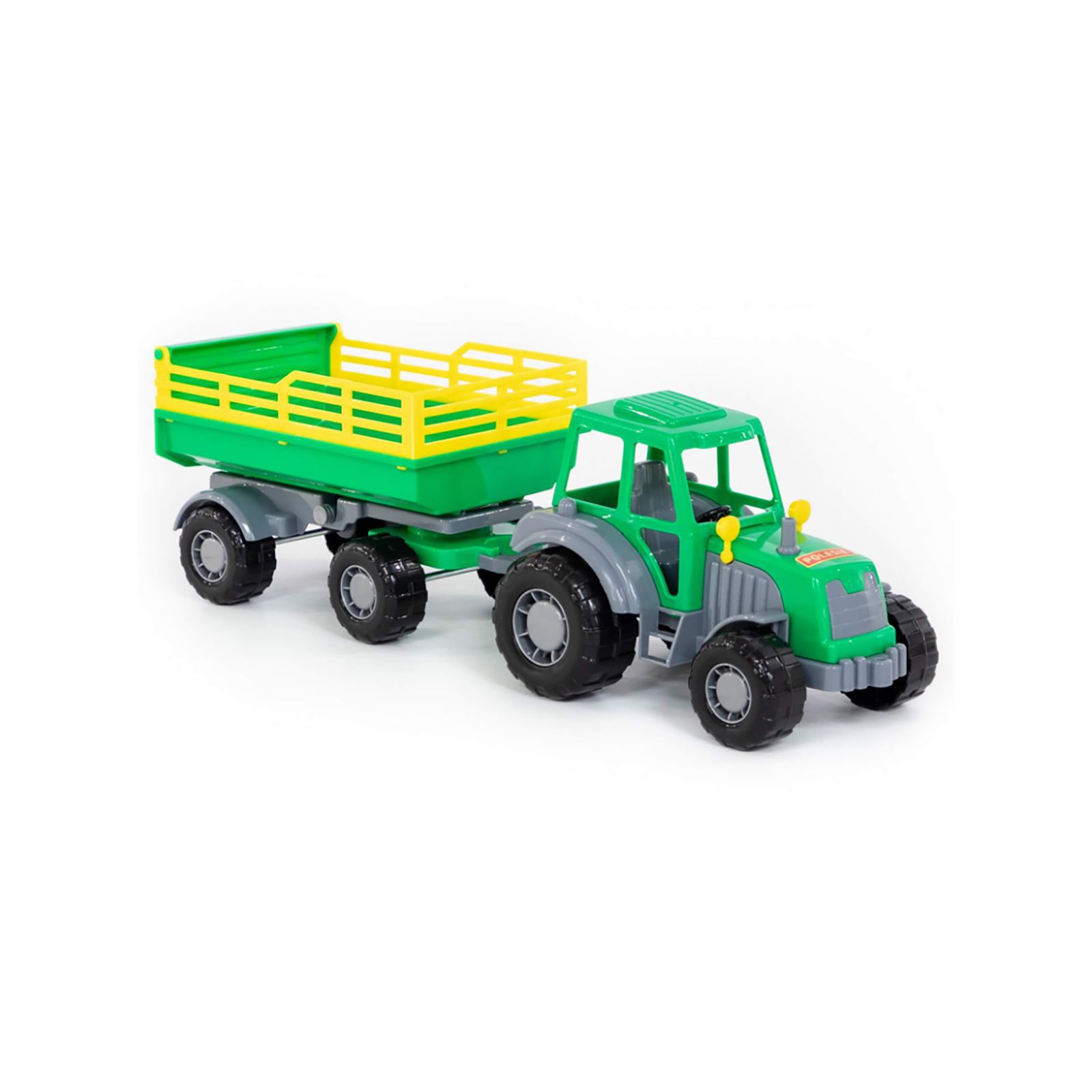 Polesie Oyuncak Usta Yarı Römorklu Traktör No:2 Yeşil