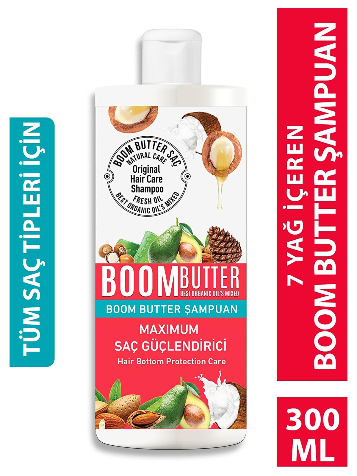 Boom Butter Saç Bakım Şampuanı 300 ml