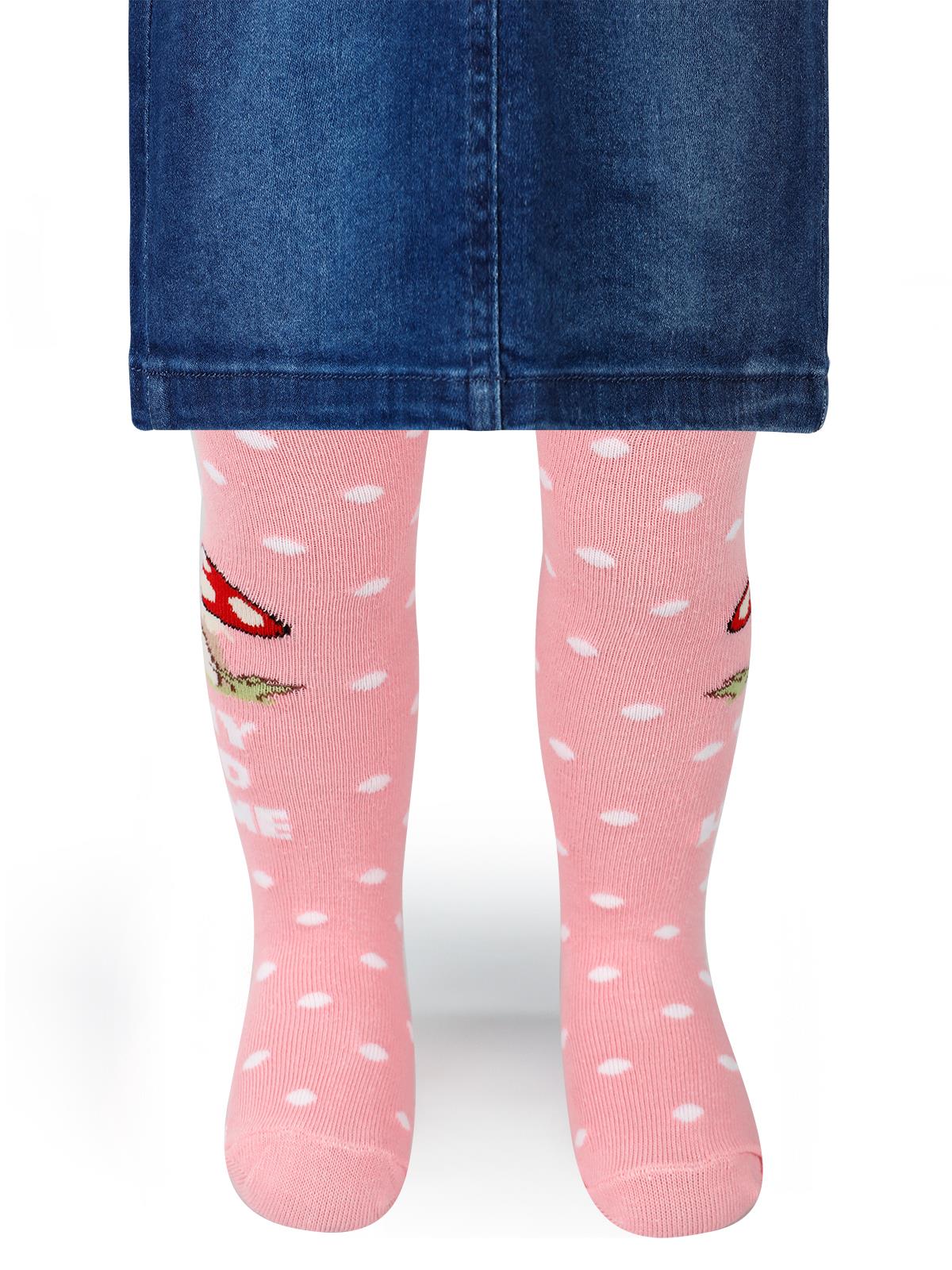 Civil Baby Kız Bebek Külotlu Çorap 0-12 Ay Pembe