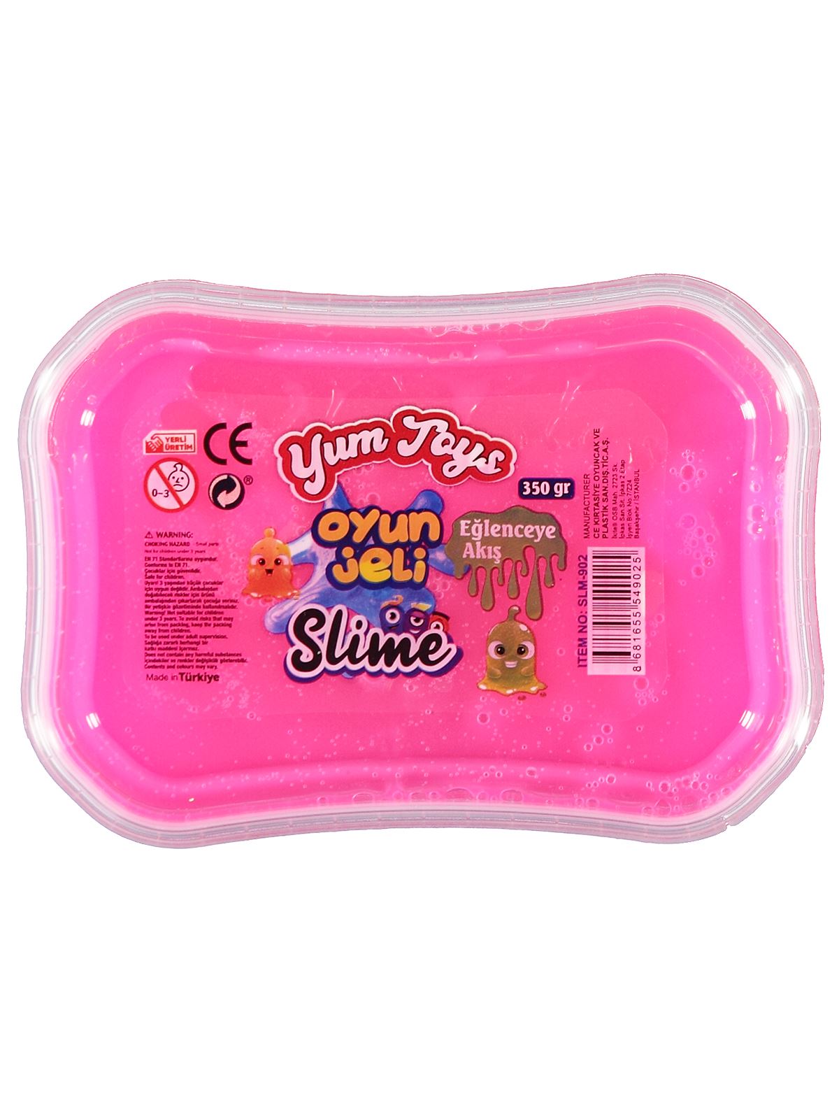 Yum Toys Gold Slime (350Gr) Pembe