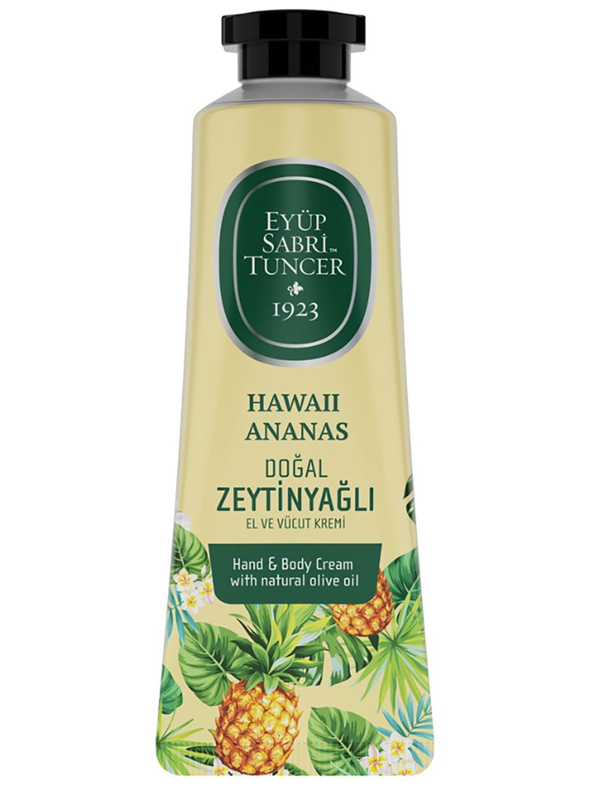 Eyüp Sabri Tuncer Hawaii Ananas Doğal Zeytinyağlı El ve Vücut Kremi 50 ml