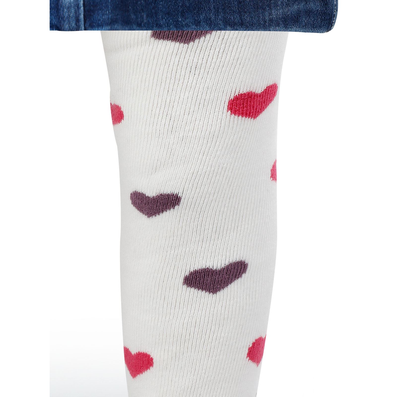 Civil Baby Kız Bebek Havlu Külotlu Çorap 0-18 Ay Ekru
