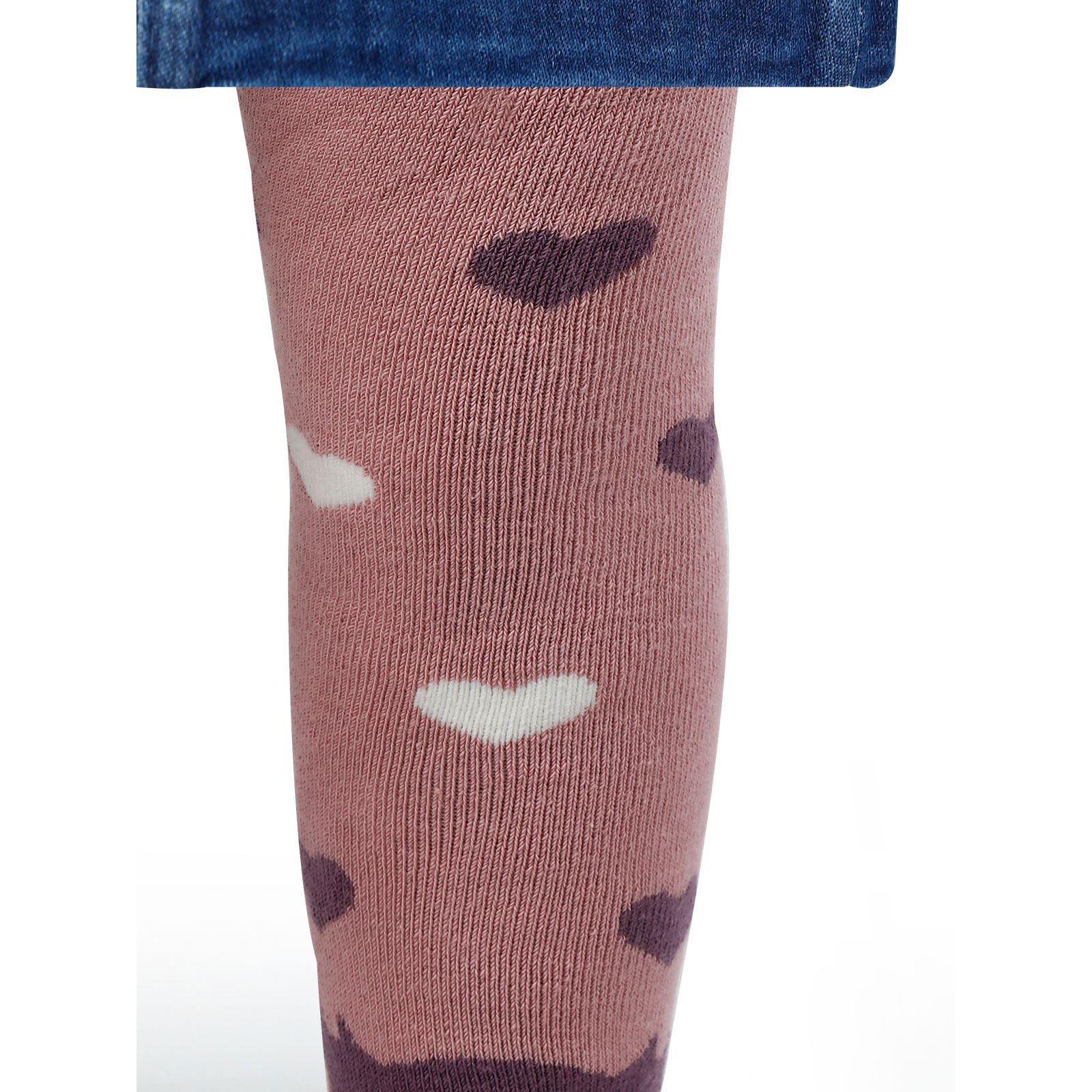 Civil Baby Kız Bebek Havlu Külotlu Çorap 0-18 Ay Mürdüm